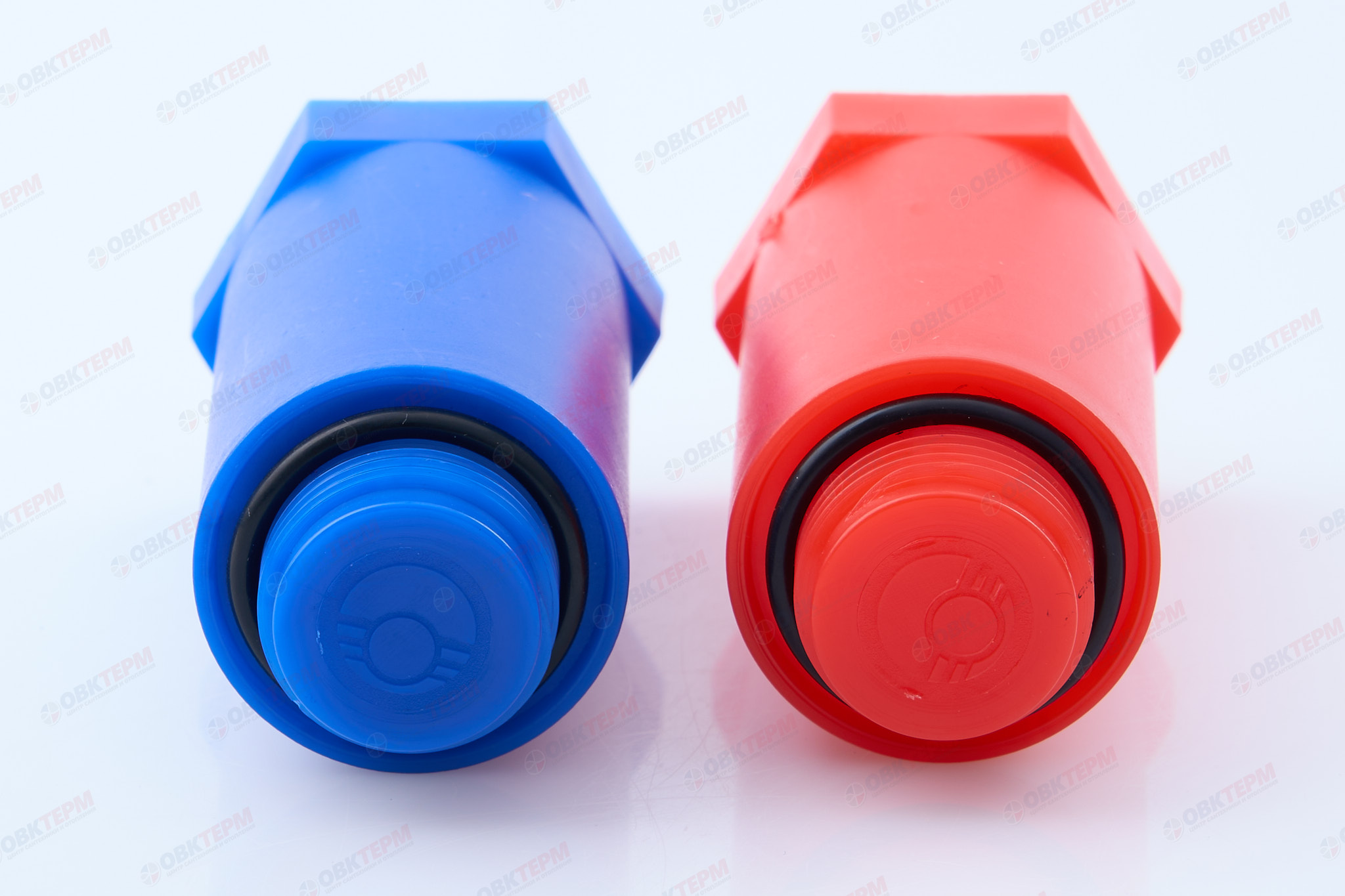 Набор цветных удлиненных заглушек 1/2"  (VALFEX)  компл2 (100/1) - Изображение №3