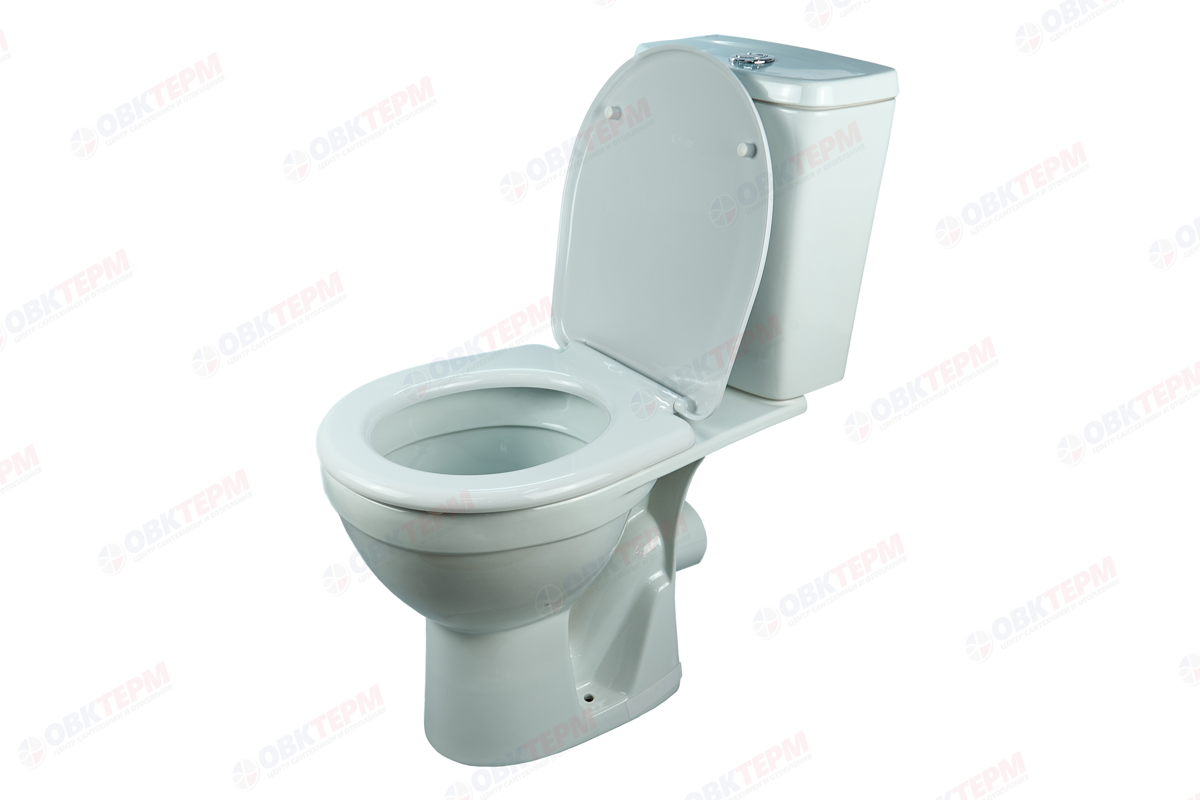 Унитаз-компакт  ROSA  "Рио"  (прям. вып, нижн подв, крышка ПП, 2 реж) Ш345*В770*Г610 - Изображение №5