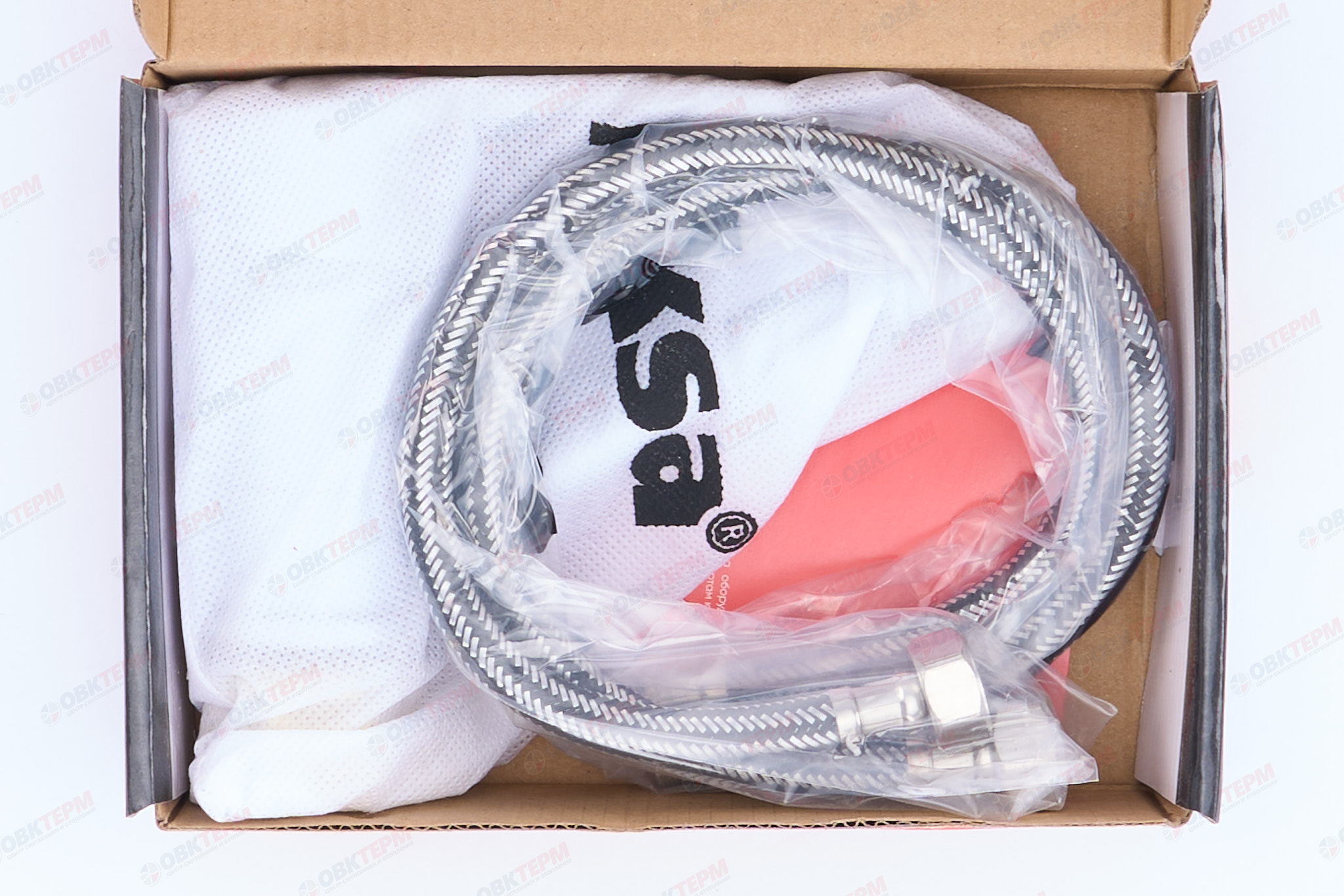 Смеситель д/умывальника AKSA GTL-08-01-B Ø40 на ГАЙКЕ   (10 шт/ящ) - Изображение №5