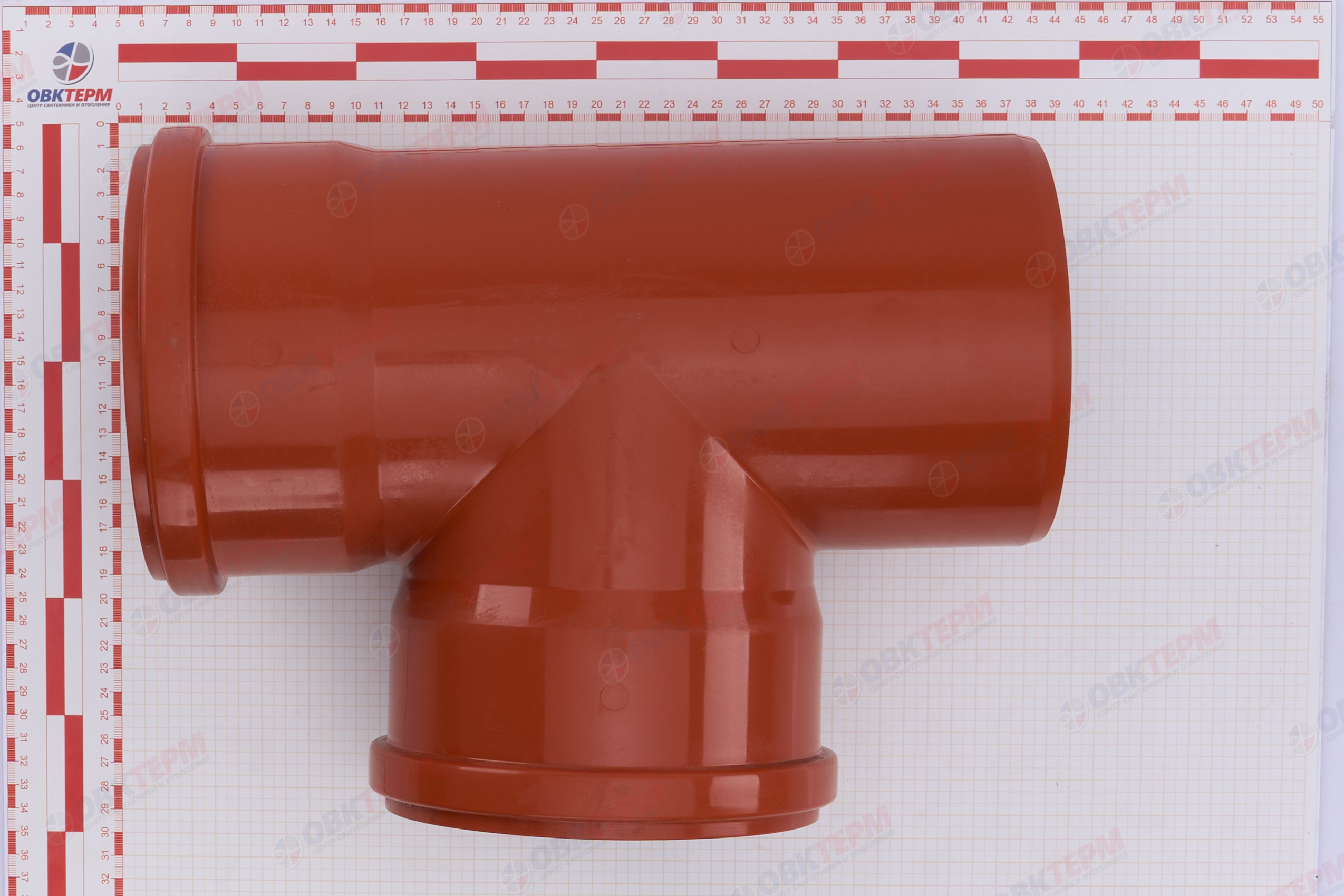 Тройник   160 * 160 * 90*  (рыжий)  FLEXTRON  (4 шт) - миниатюра №6