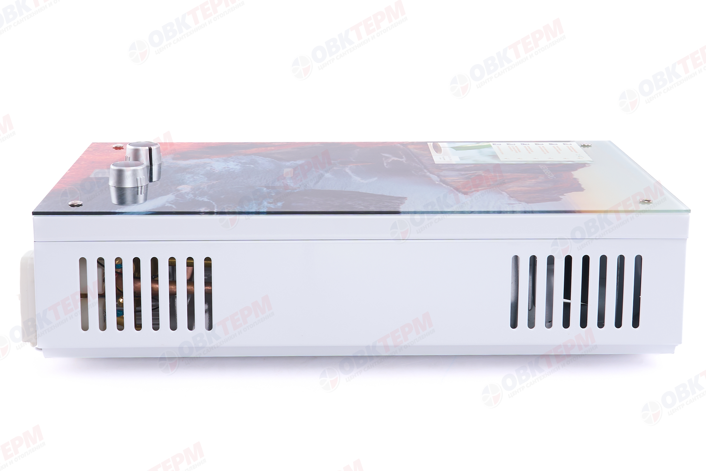 Колонка газовая  GENBERG 210.01 ДЕКОР-ЕКО 10л. КАМЧАТКА (ШxВxГ) (ШxВxГ) 340x590x150 мм - Изображение №3