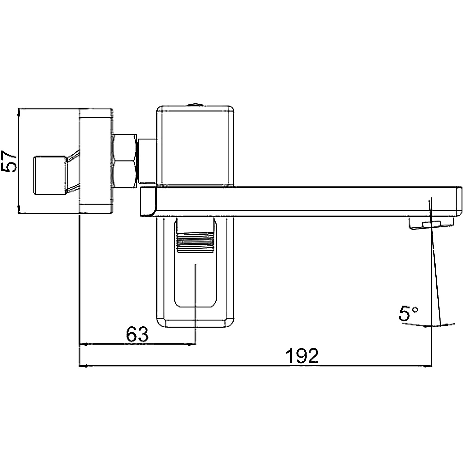 Смеситель д/ванны GAPPO G3217-9 латунь /оружейная сталь, Ø35мм, лейка 3 реж., - Изображение №2