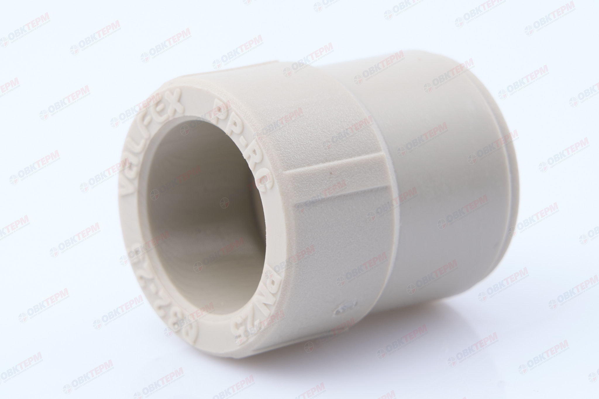 Муфта переход. 63*25  ВН    (VALFEX)  серый - Изображение №1