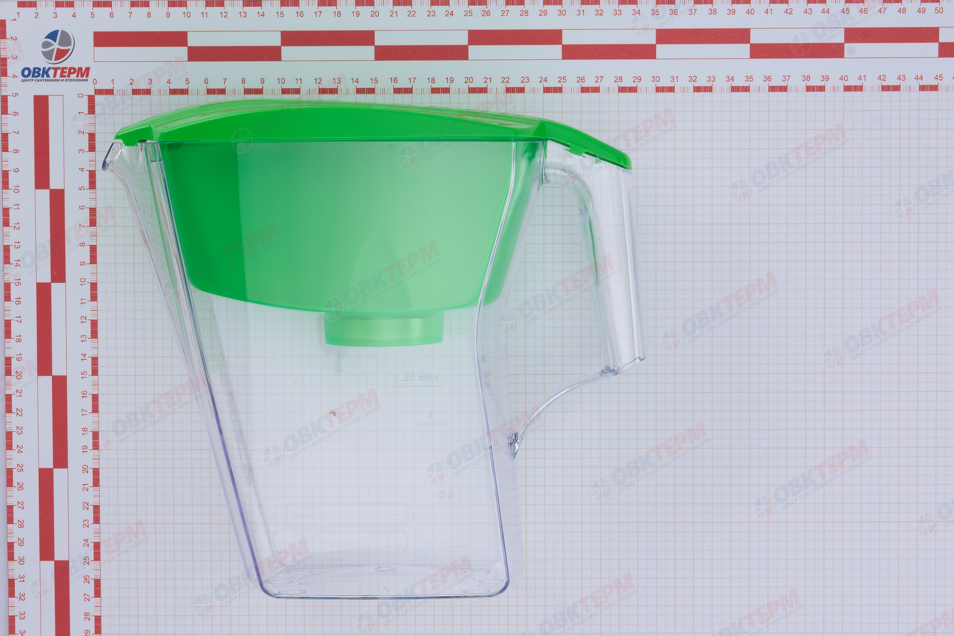 Аквафор     Кувшин Лайн  2,8л зеленый - миниатюра №8