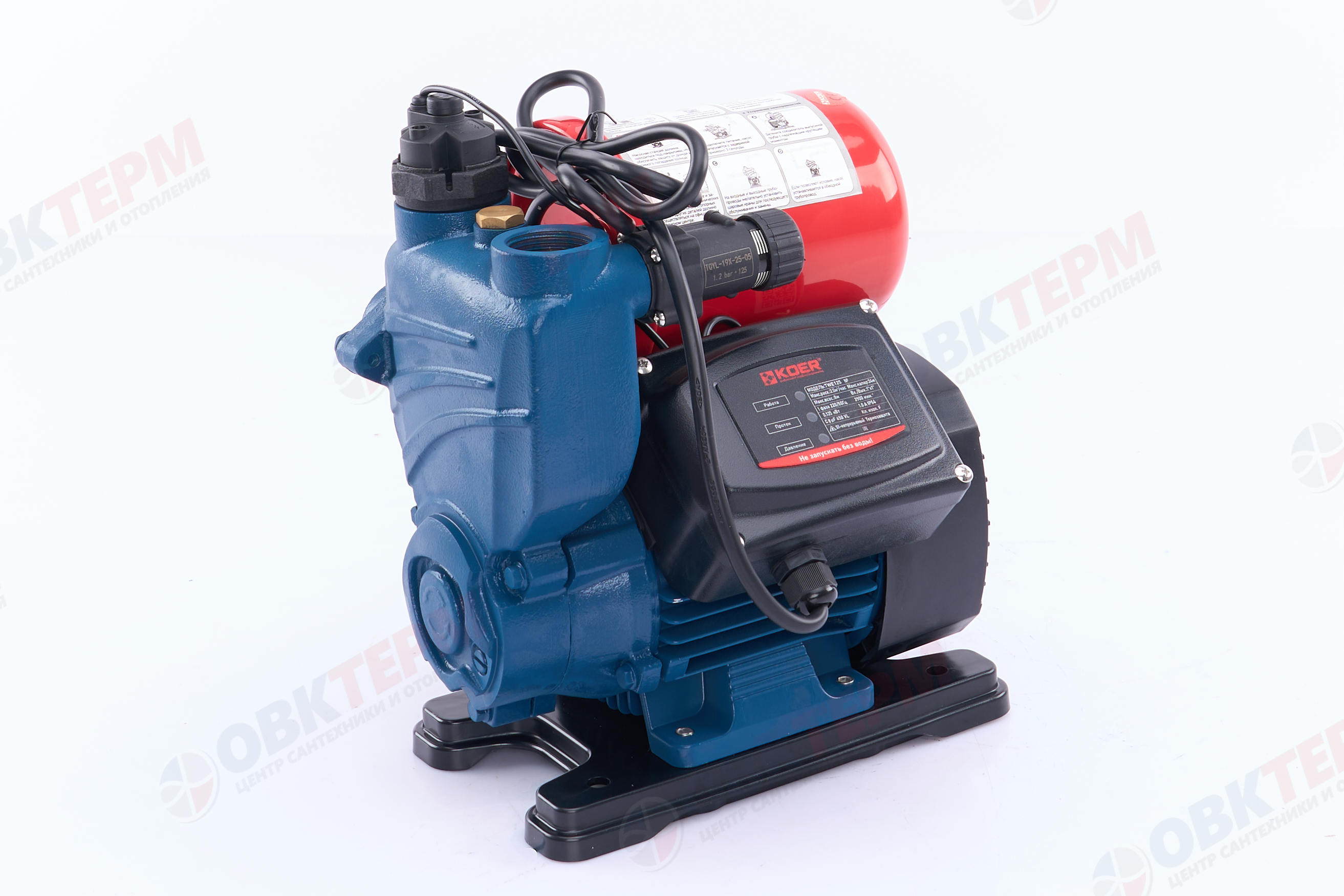 Министанция  KGP 125  KOER  (0,370кВт/40 л.м./30м,механическая автоматика) (1 шт/ящ) - изображение №1