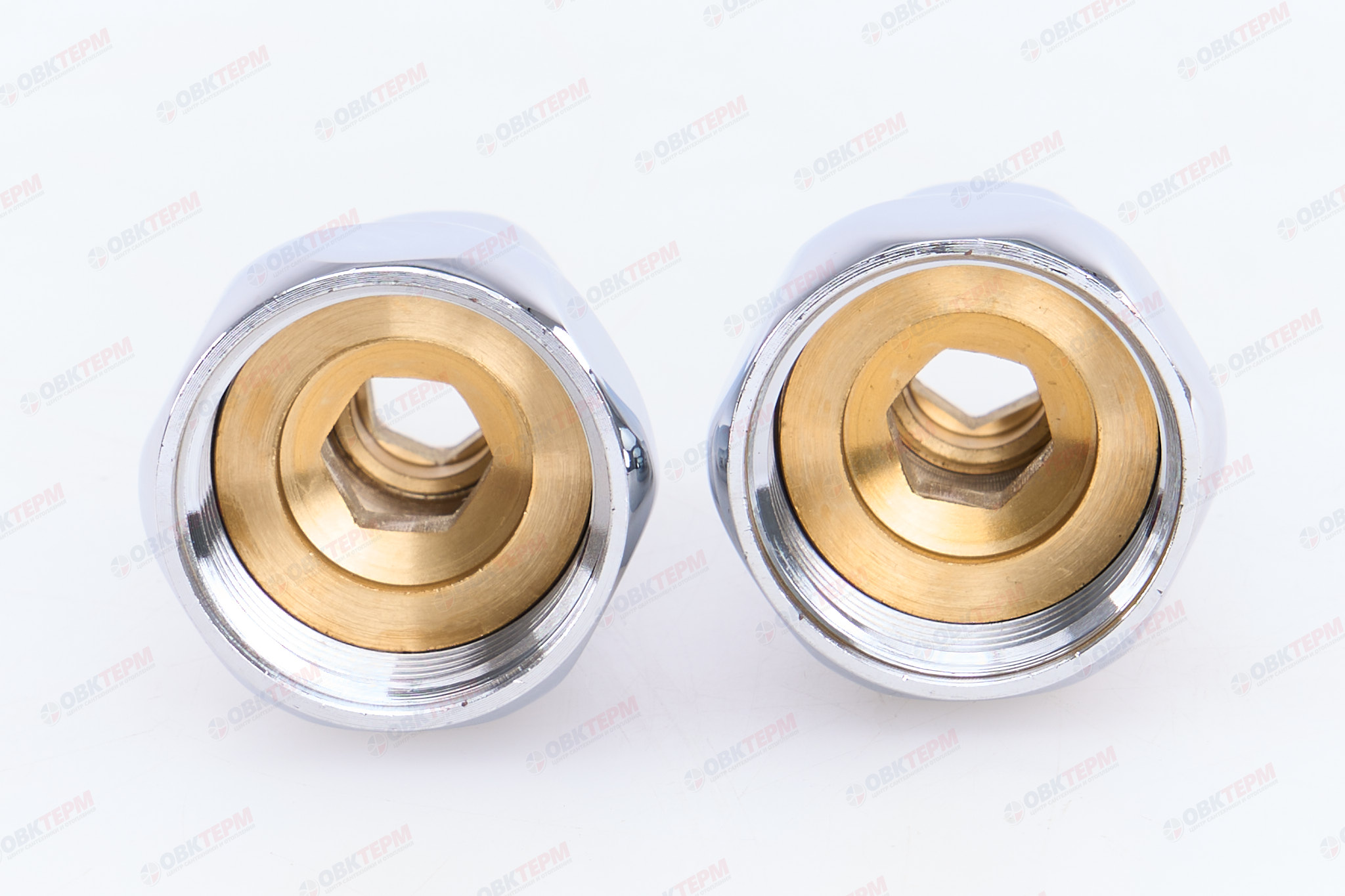 Соединитель для полотенцесушителя  1" - 1/2" ВВ (пара) TIM - Изображение №3