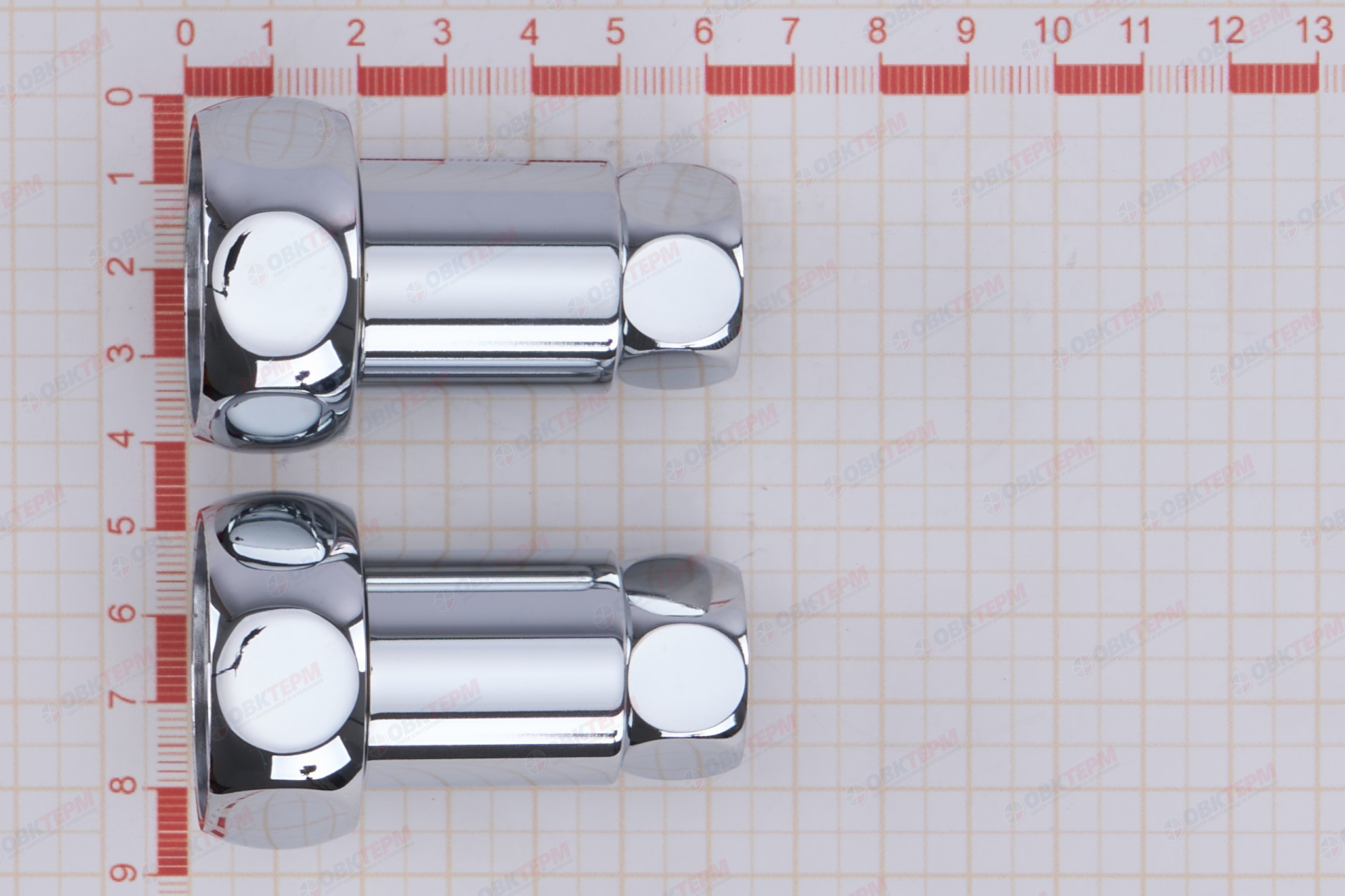 Соединитель для полотенцесушителя  1" - 1/2" ВВ (пара) TIM - миниатюра №7
