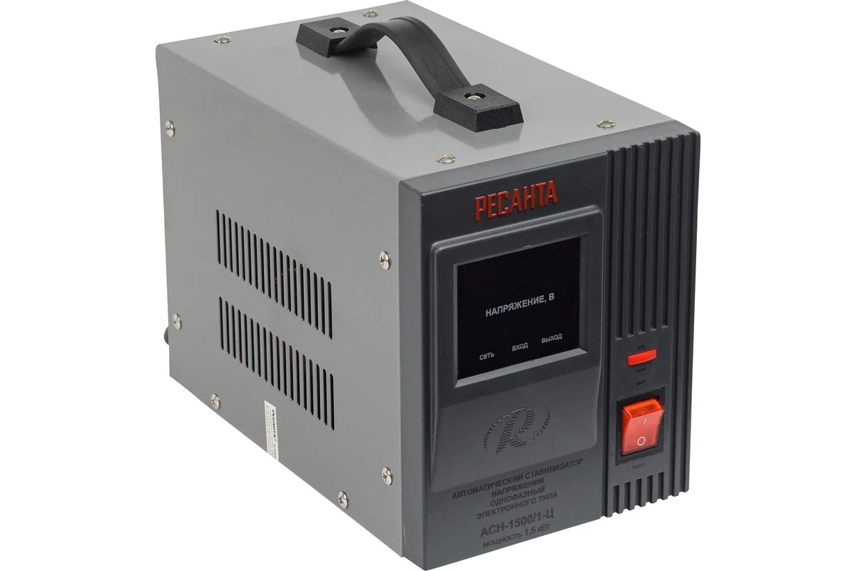 Стабилизатор ACH  - 1500/1-Ц  Ресанта - Изображение №2