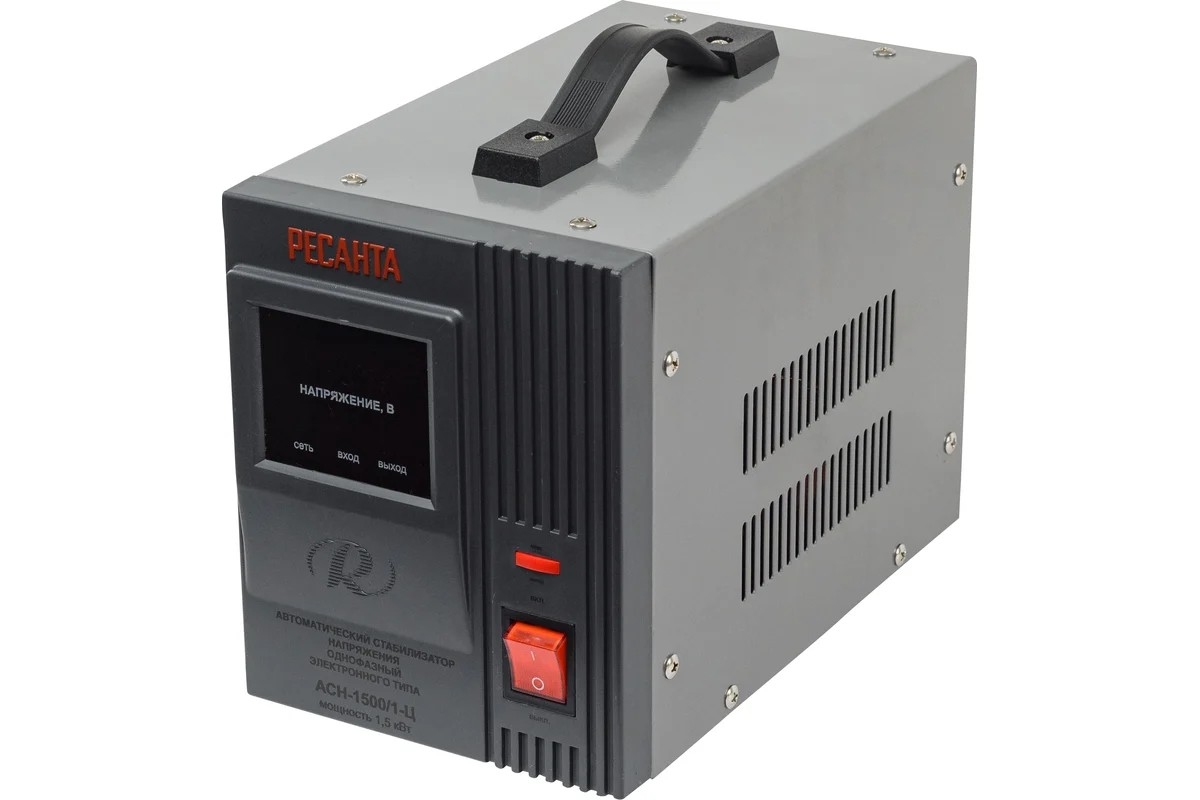 Стабилизатор ACH  - 1500/1-Ц  Ресанта - Изображение №3