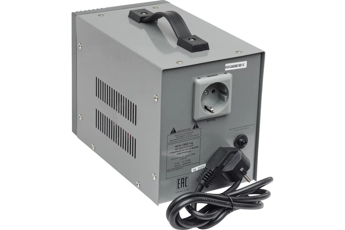 Стабилизатор ACH  - 1500/1-Ц  Ресанта - Изображение №4