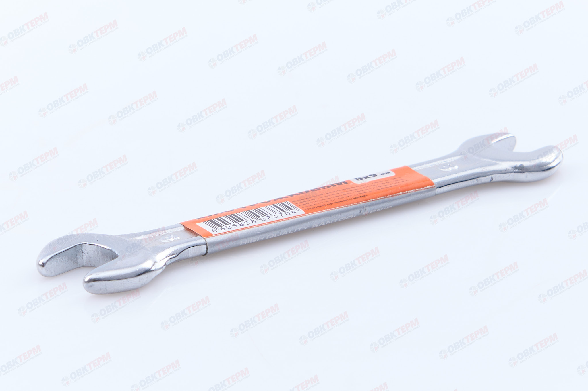 Ключ рожковый 8х9 мм, длина 100 мм SANTOOL - Изображение №2