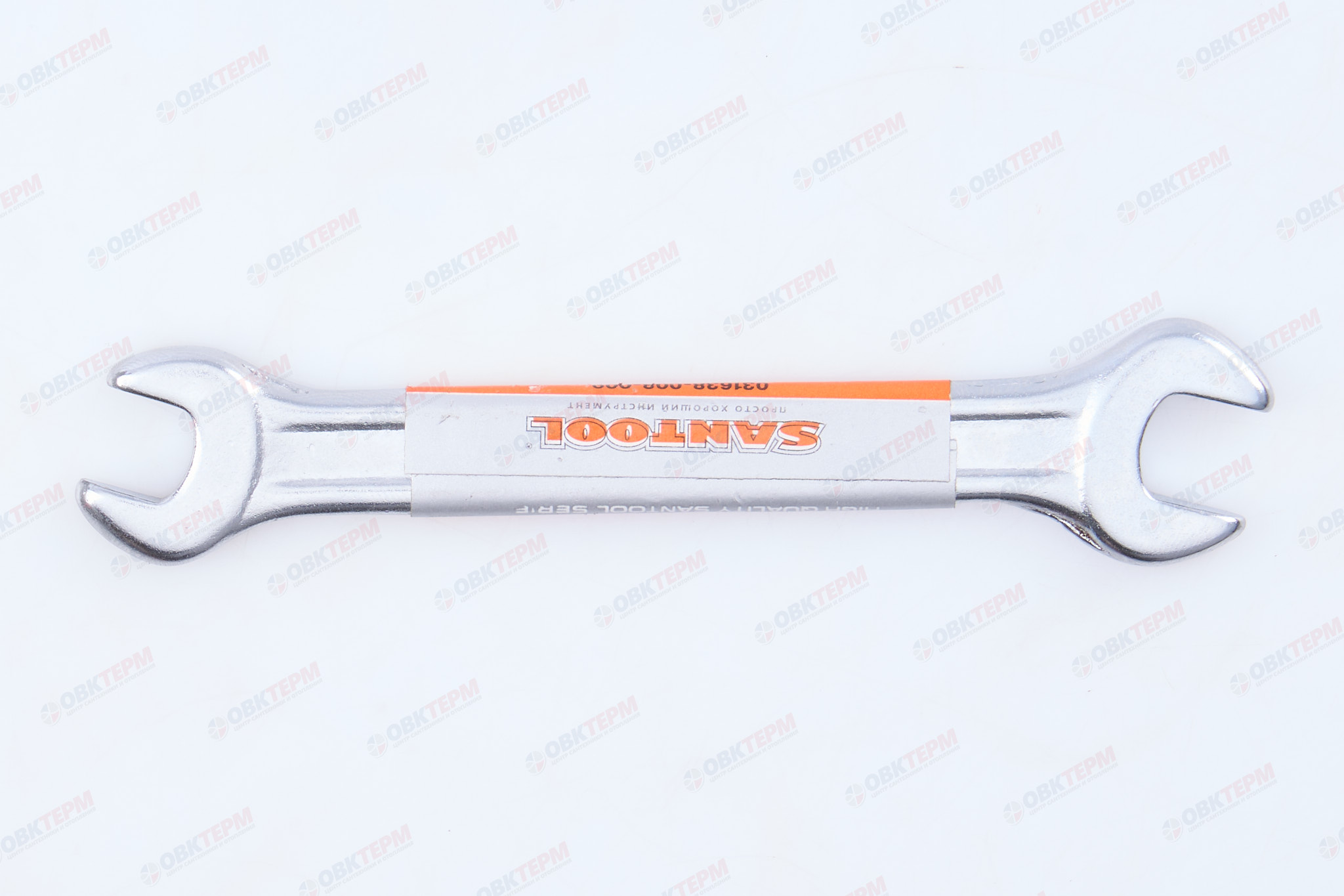 Ключ рожковый 8х9 мм, длина 100 мм SANTOOL - Изображение №4