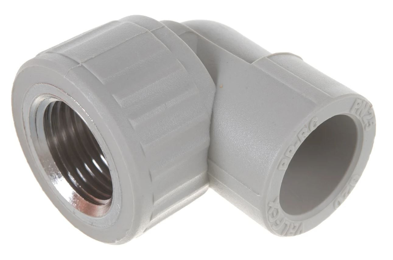 Угол с МРВ  25 * 3/4"      (VALFEX)  серый  (80/20) - Изображение №2