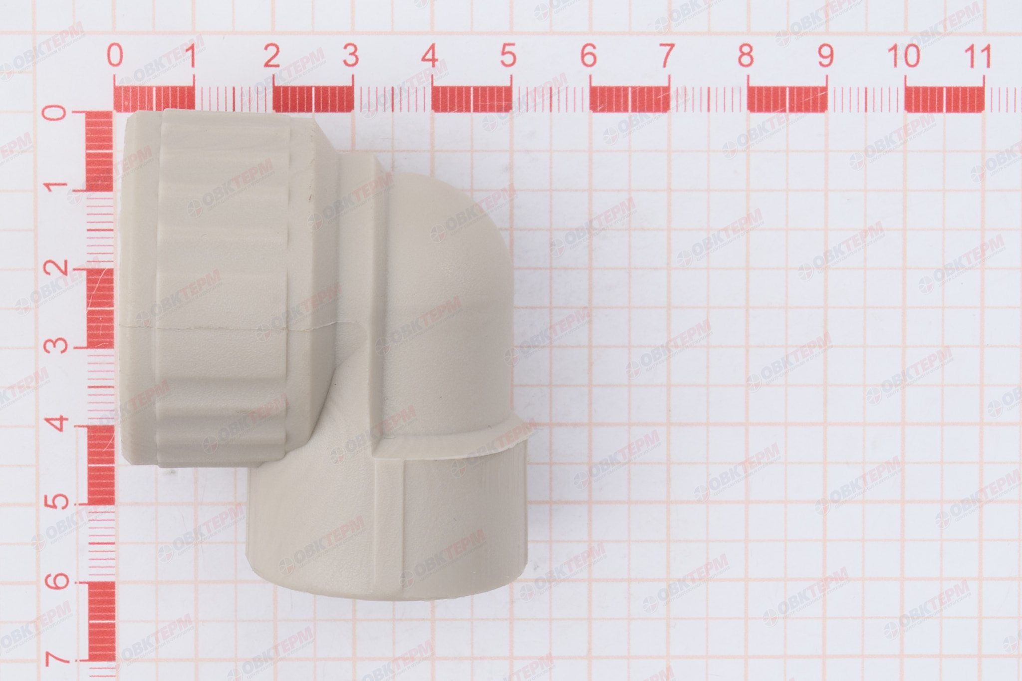 Угол с МРВ  25 * 3/4"      (VALFEX)  серый  (80/20) - Изображение №5