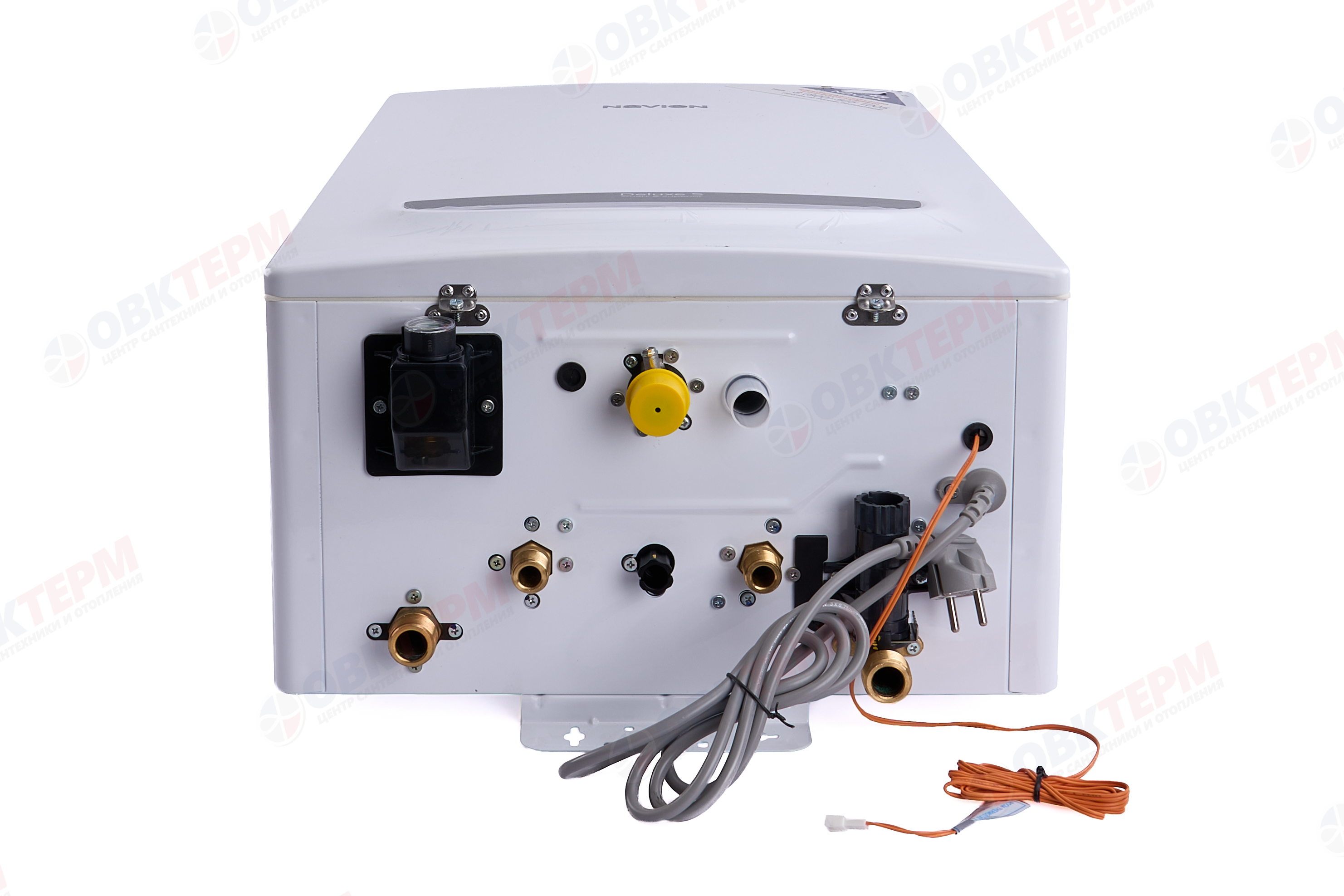 Котел газовый настенный NAVIEN  Deluxe S COAXIAL-30K (30 кВт, 19,2 л/мин, 2-х конт, турбо,без трубы) - миниатюра №8