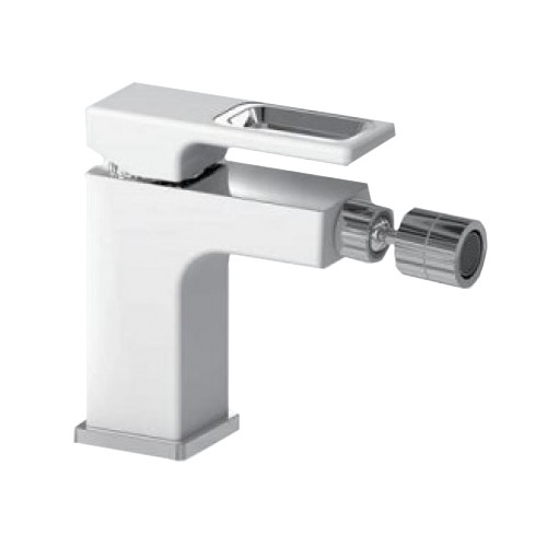 Смеситель для биде, белый/хром, G5017-8, Ø35мм, гайка,  GAPPO - Изображение №1