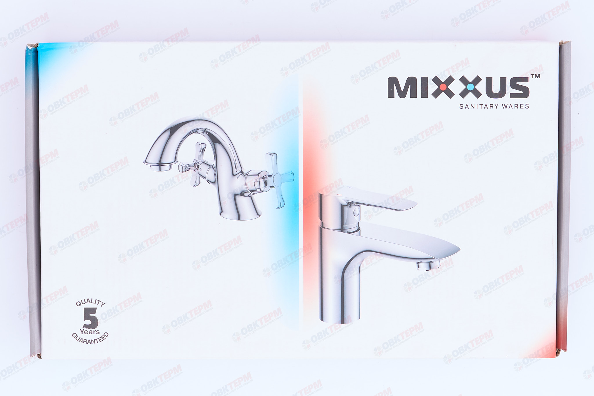 Смеситель моно MIXXUS MONO  02 Ø25 хром  (40 шт/ящ) 2шт./уп. - Изображение №5