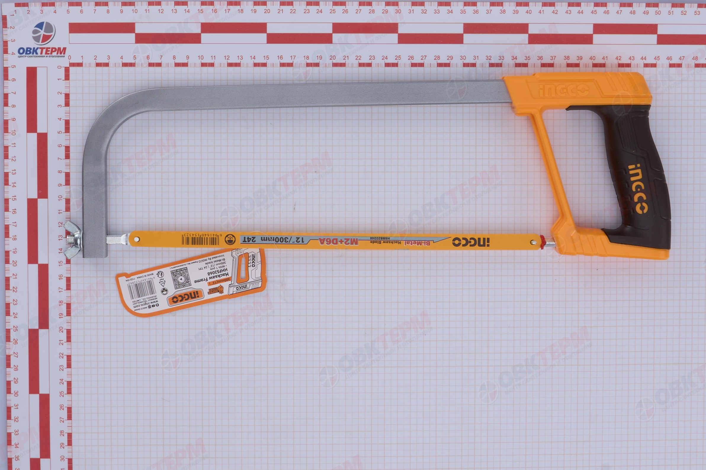 Ножовка по металлу 300 мм INGCO - миниатюра №6