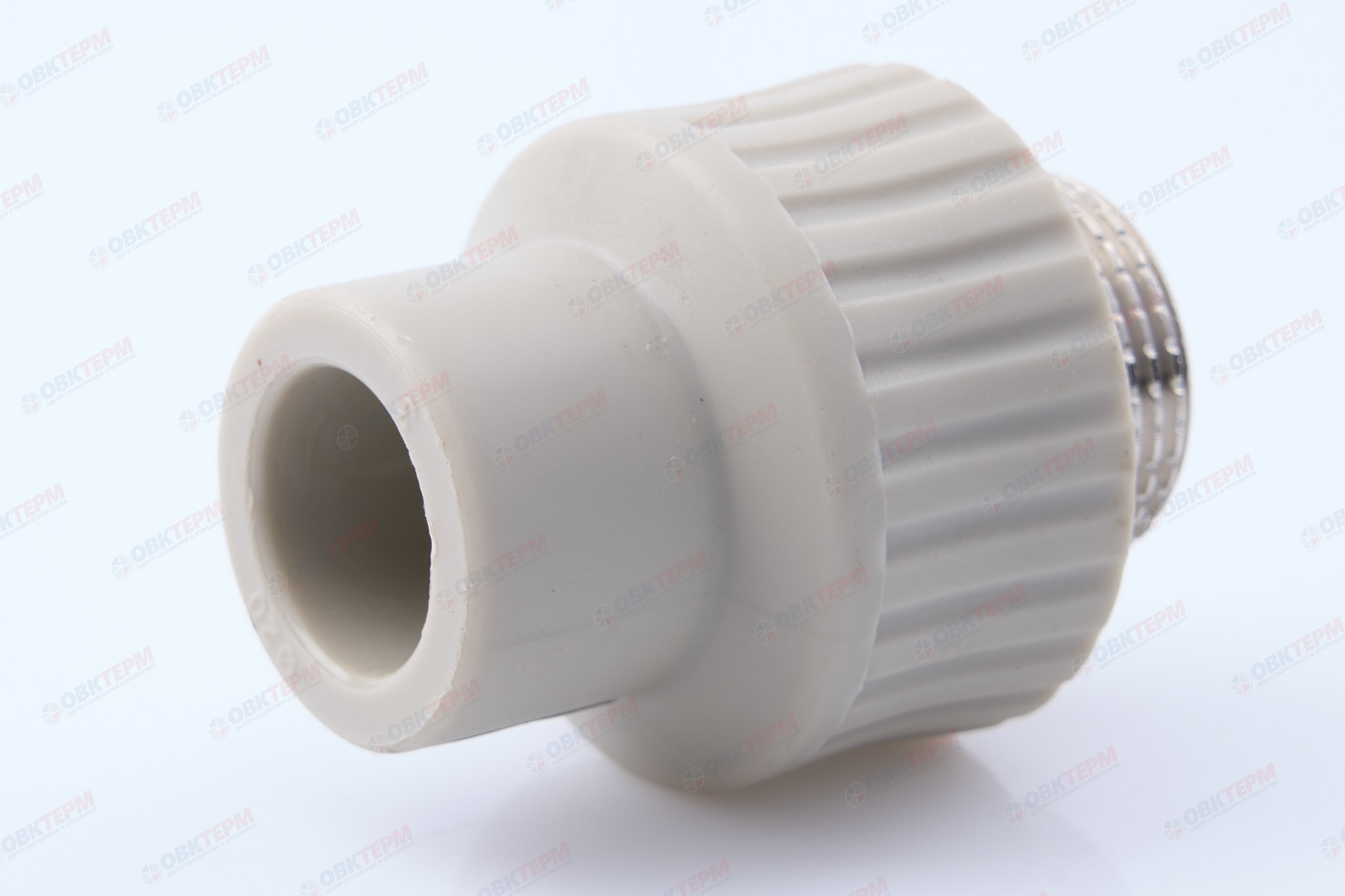 МРН  20 * 3/4"    СЕРАЯ PP-R    (RTP)    (90/15) - Изображение №1