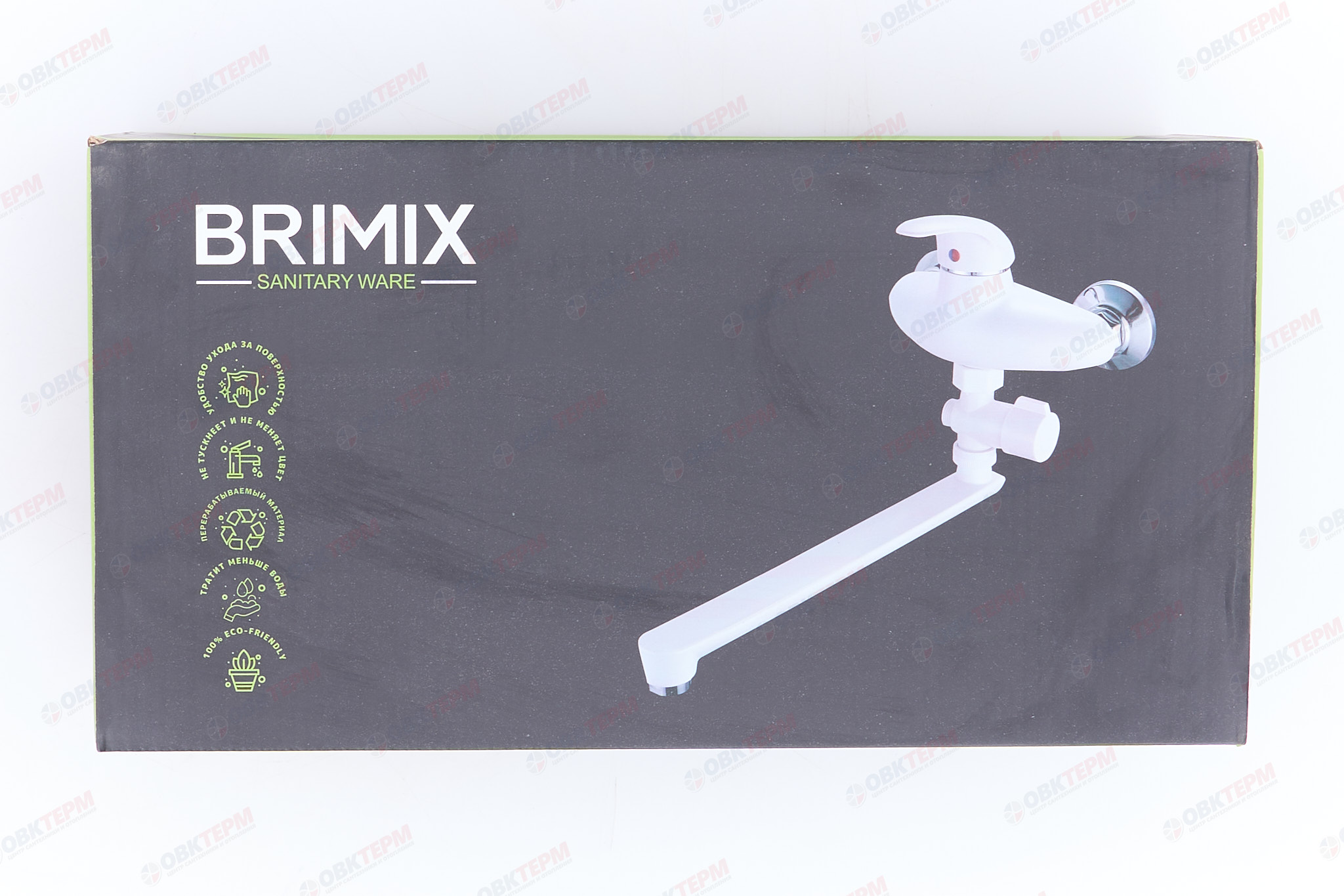 Смеситель д/ванны BRIMIX 5621 длинный излив /АБС пластик - миниатюра №6