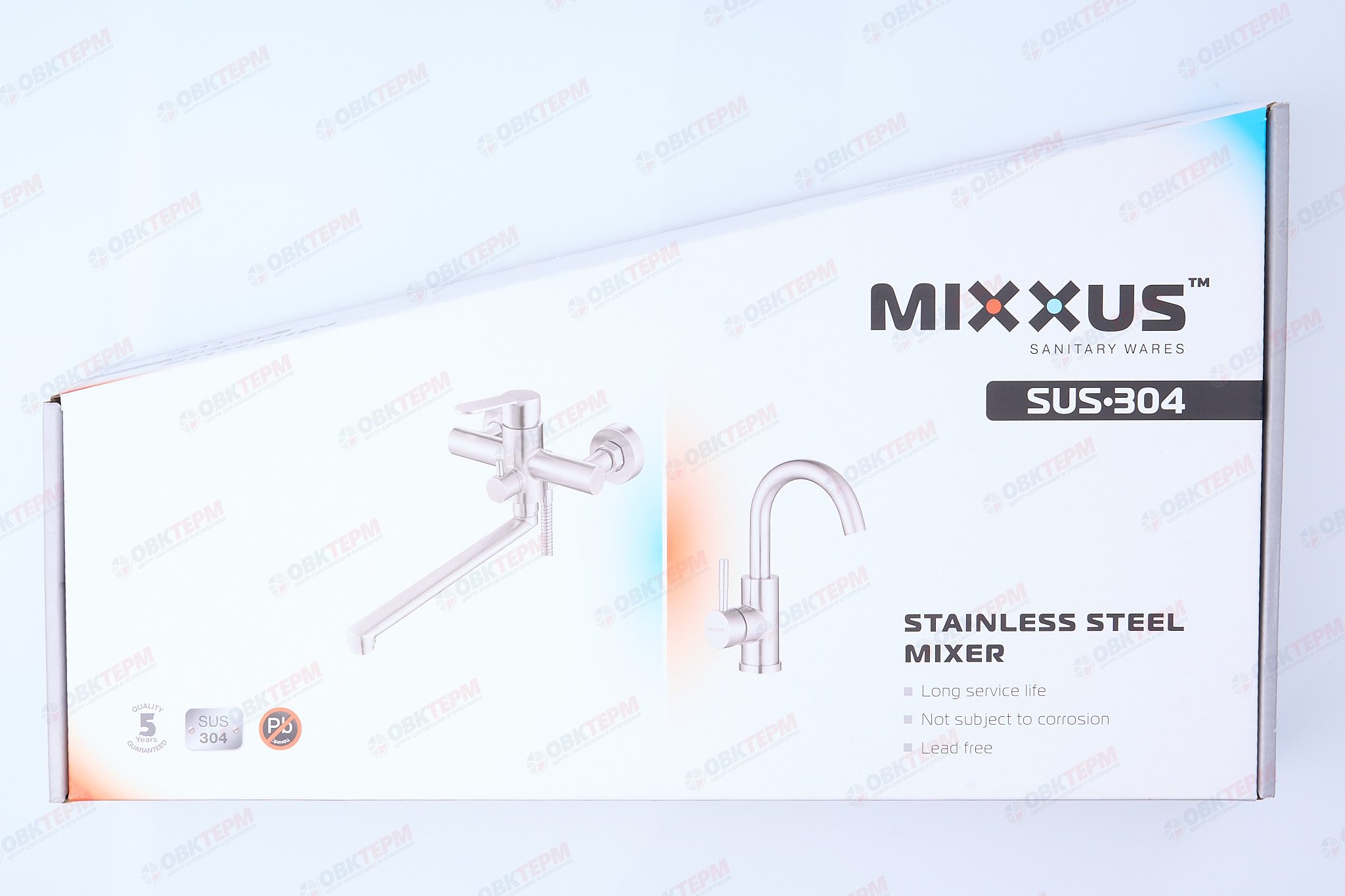 Смеситель моно из нерж стали MIXXUS MONO-01.SUS REFLECTOR  (20 шт/ящ) - Изображение №5