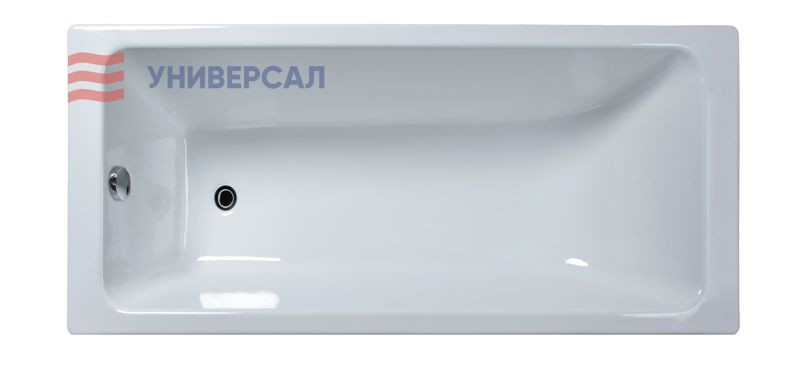Ванна чугунная Универсал ОПТИМА 150*70 см без ножек (8шт) - Изображение №1