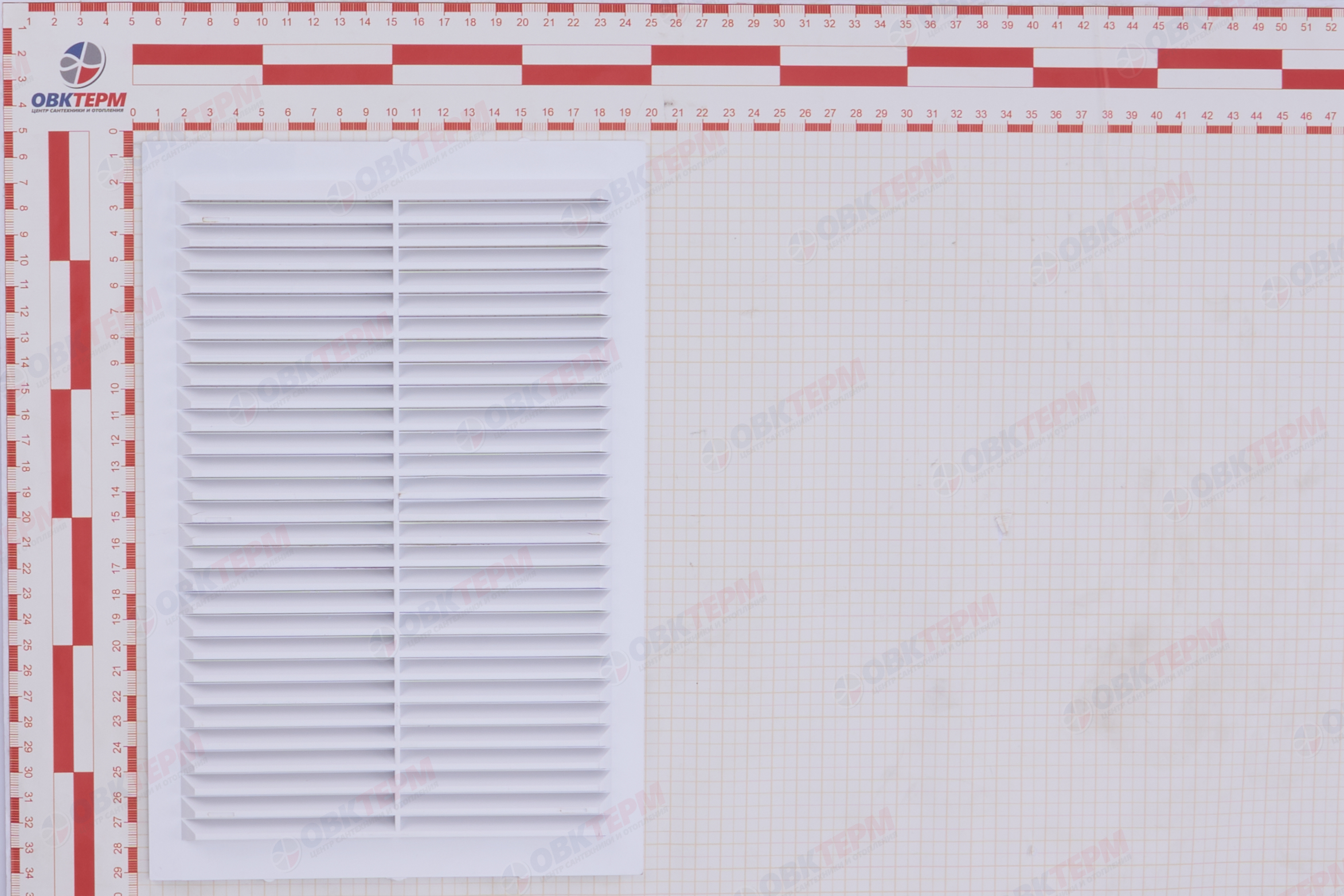 Решетка вентиляционная ПС Ш194*В287 с антимоскитной сеткой (120шт/уп) Эвент - Изображение №4