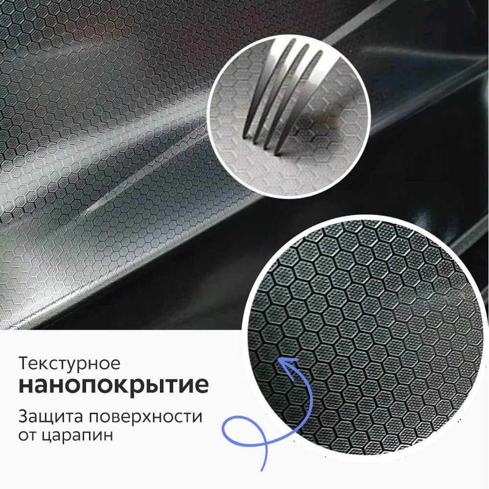 Мойка DIKALAN из нерж. стали AISI-304 /черный PVD /750*460*220мм /толщ.3мм (3шт\ящ.) - миниатюра №8