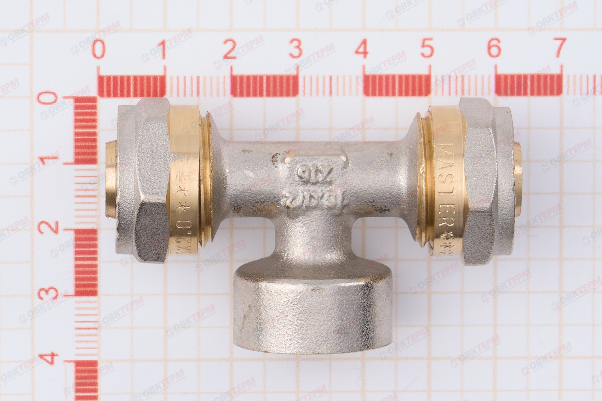 Тройник     16 * 1/2" в * 16   ТСМ        (140/10) - Изображение №5