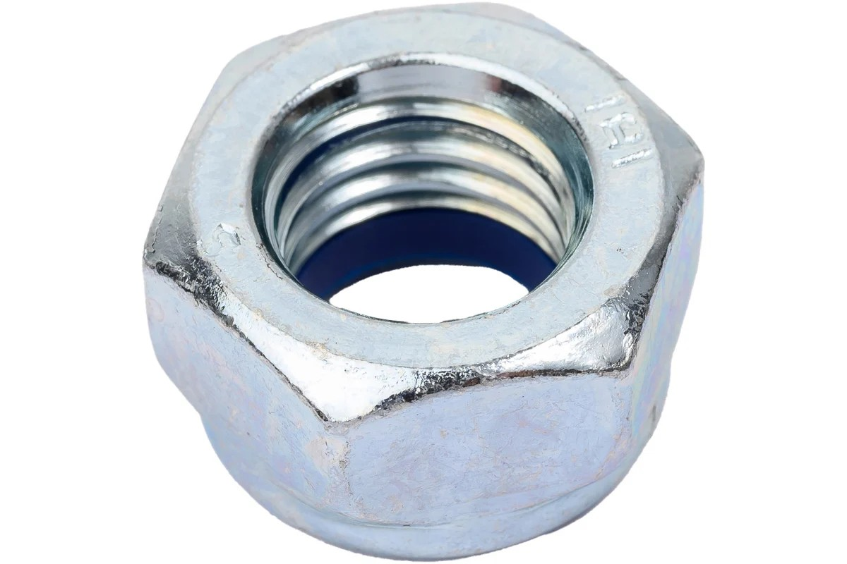 Гайка шестигранная М14.0 кл.пр. 6 (DIN985) Р (самостоп.) (уп. 2 шт.) Металвис - Изображение №3