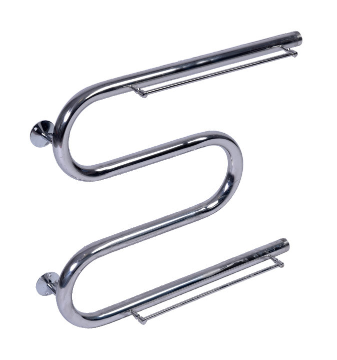 Полотенцесушитель ТДА М 1" 60 х 60 с полками АДВ - изображение №1