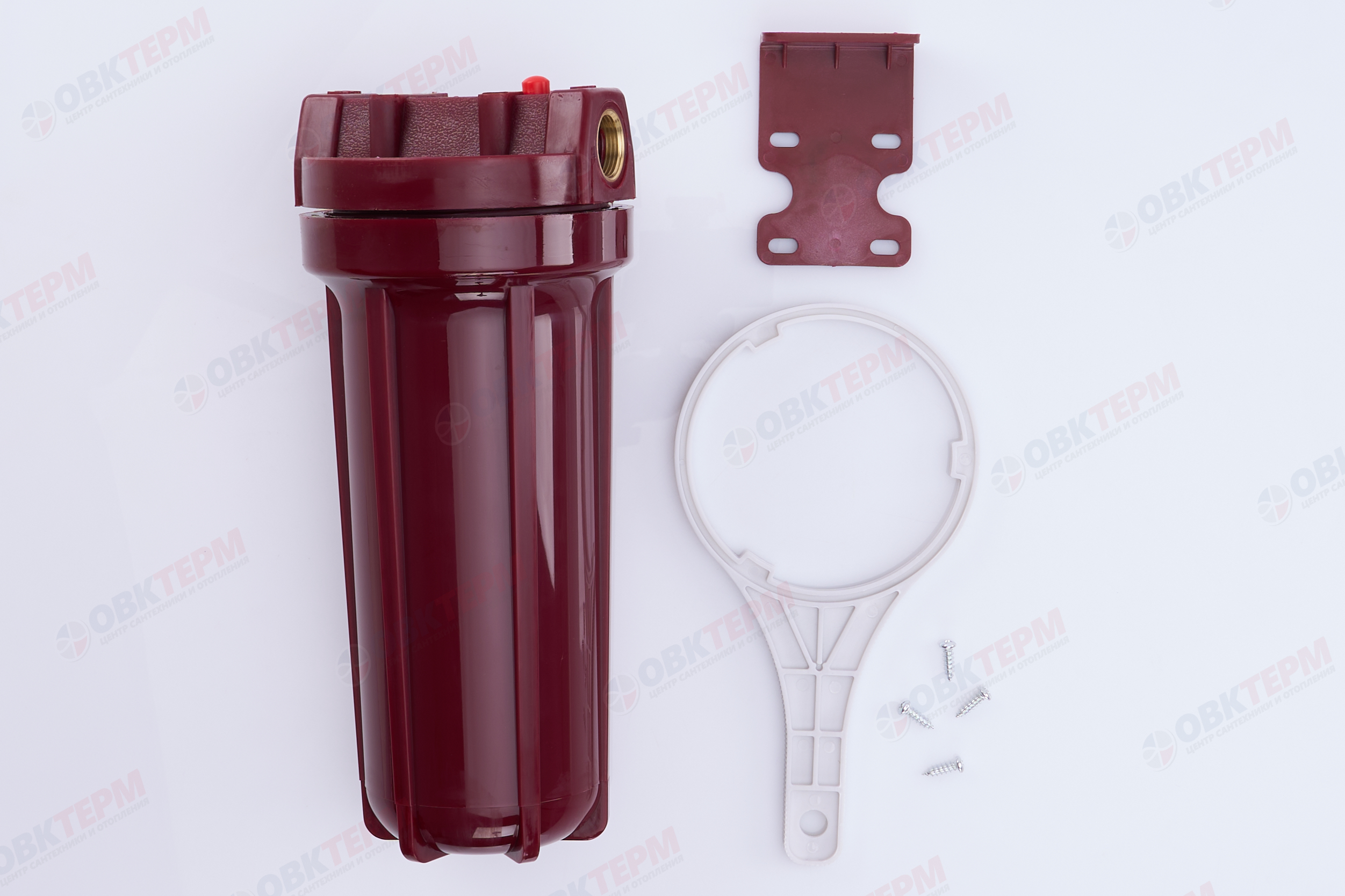 АКВАБРАЙТ    Фильтр-колба    SlimLine  2-х комп. 3/4" ДЛЯ ГОРЯЧЕЙ ВОДЫ (12 шт.) - миниатюра №13