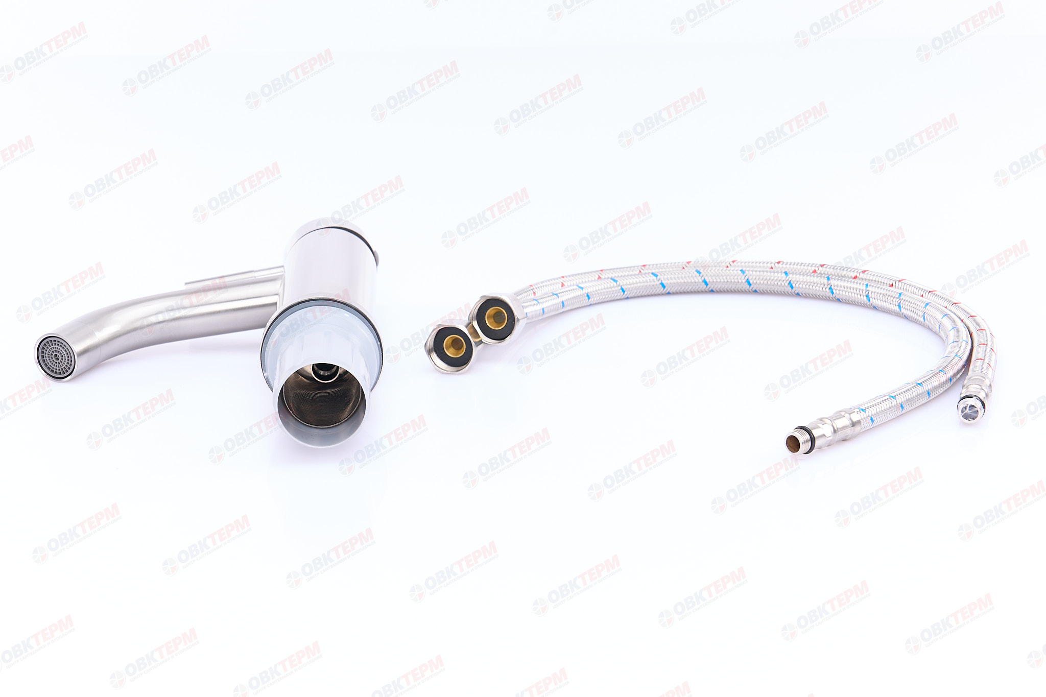 Смеситель д/умывальника нерж/сталь ARMATA SUS-001-B (16 шт/ящ) - Изображение №4