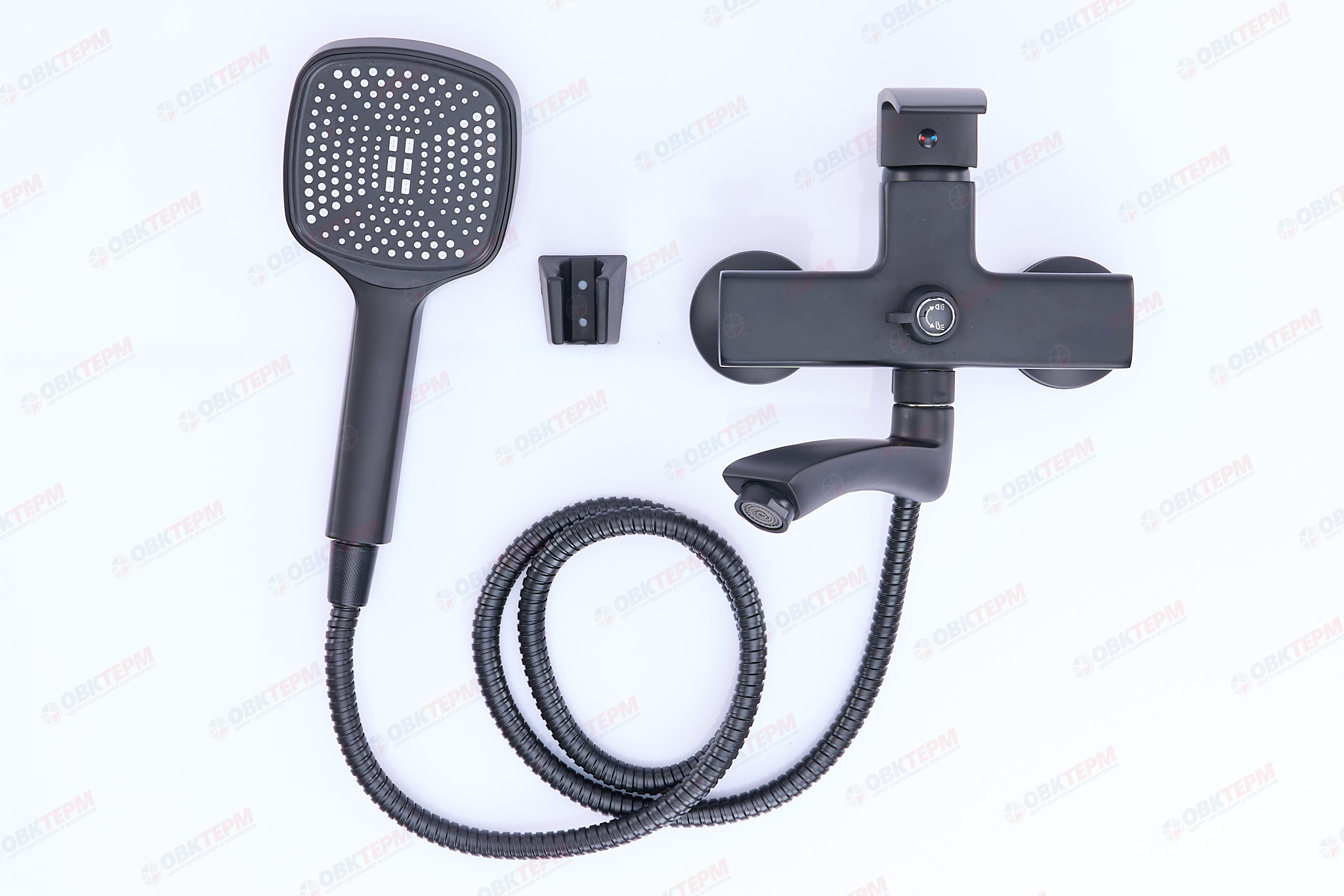 Смеситель д/ванны корот. MIXXUS MAGNUM 009 EURO BLACK Ø40 (10 шт/ящ) - миниатюра №2