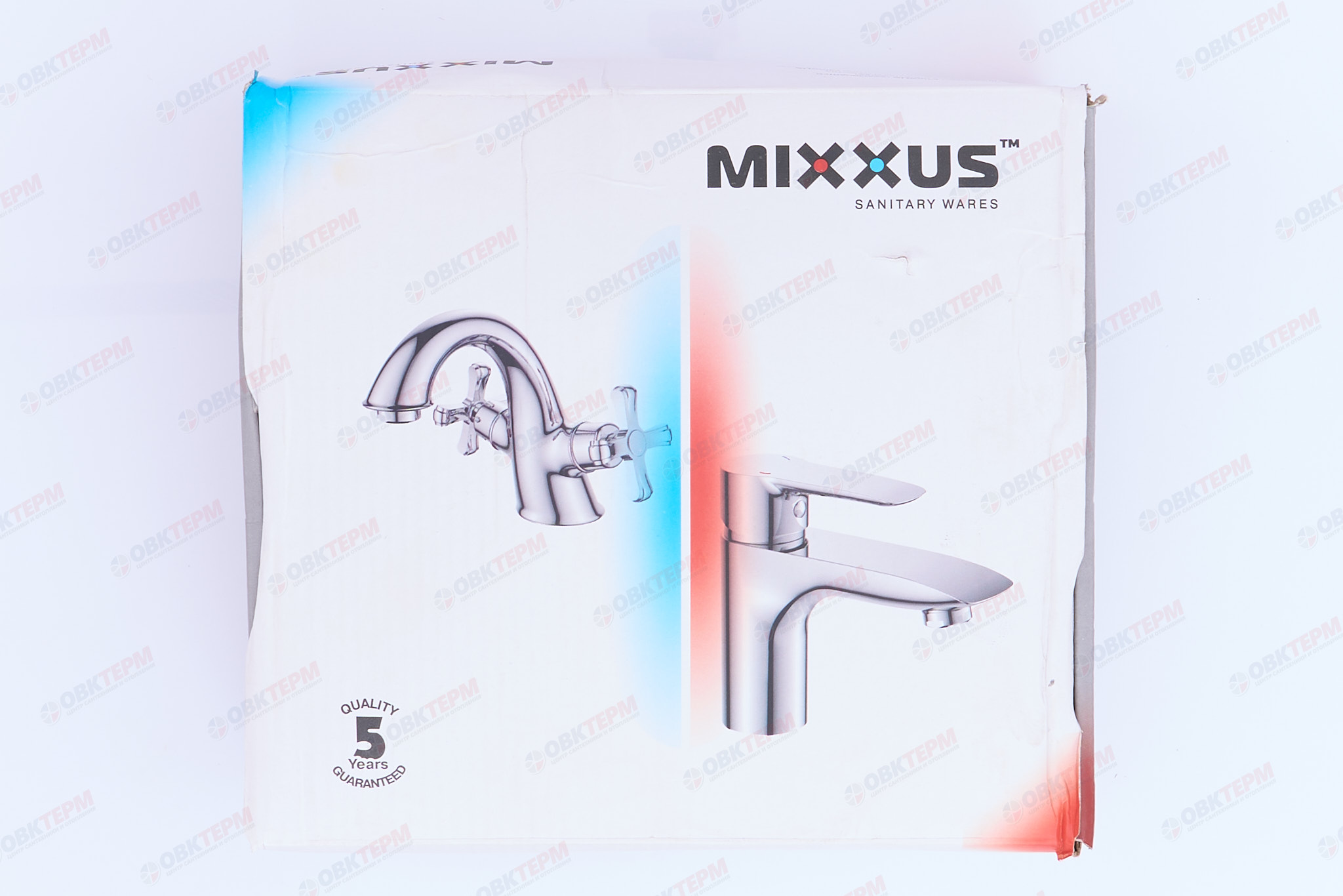 Смеситель д/ванны корот. MIXXUS MAGNUM 009 EURO BLACK Ø40 (10 шт/ящ) - миниатюра №6