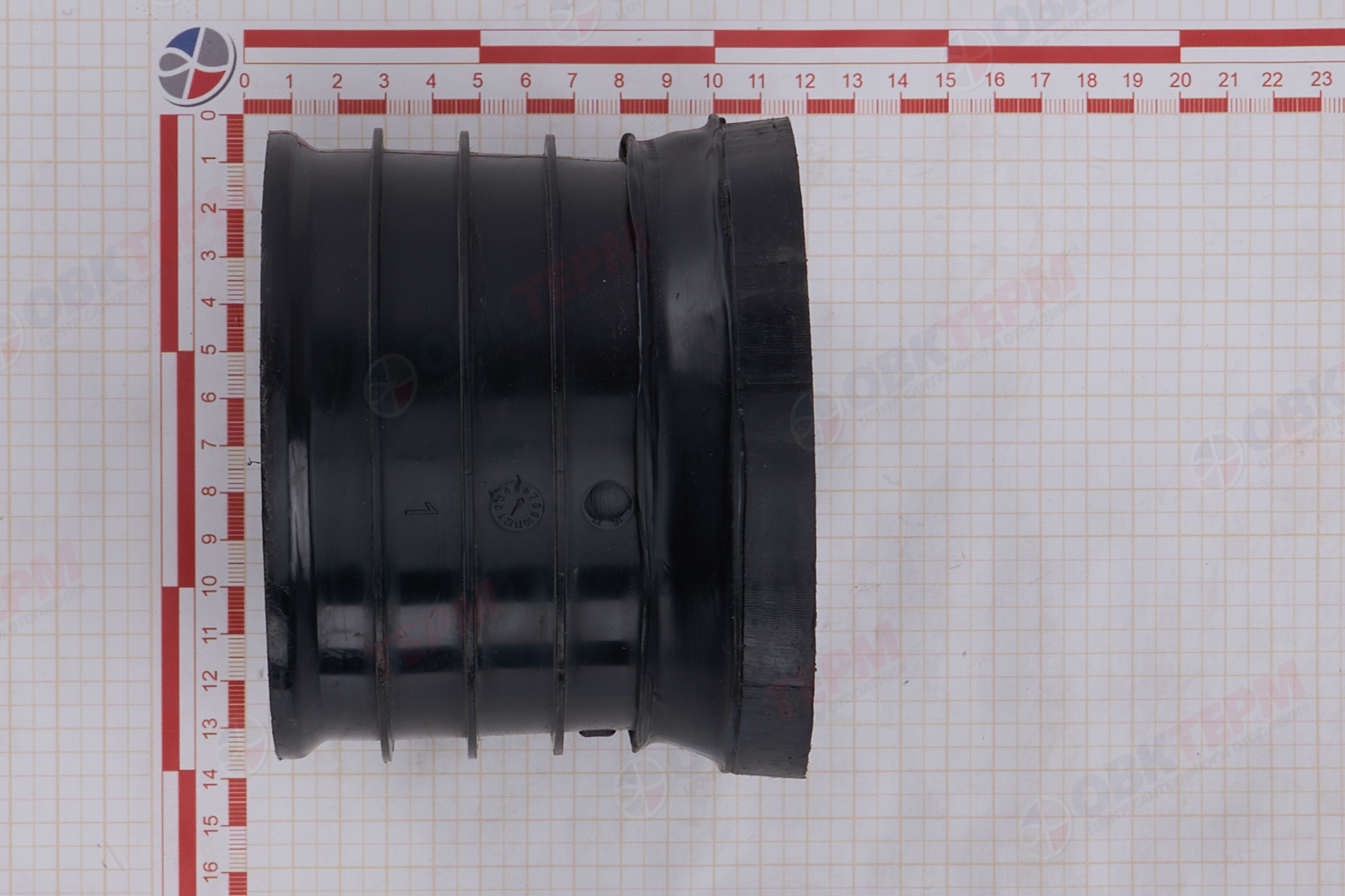 Заглушка КОРСИС   110 мм   гофрированная - миниатюра №6