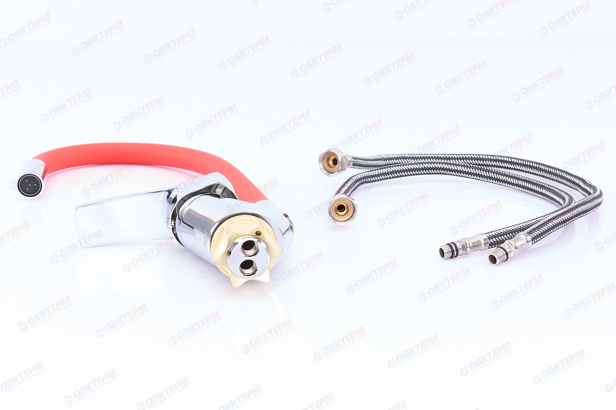 Смеситель д/кухни REFLECTOR ZERIX YUB 279 Ø40 RED  (10 шт/ящ) - миниатюра №4