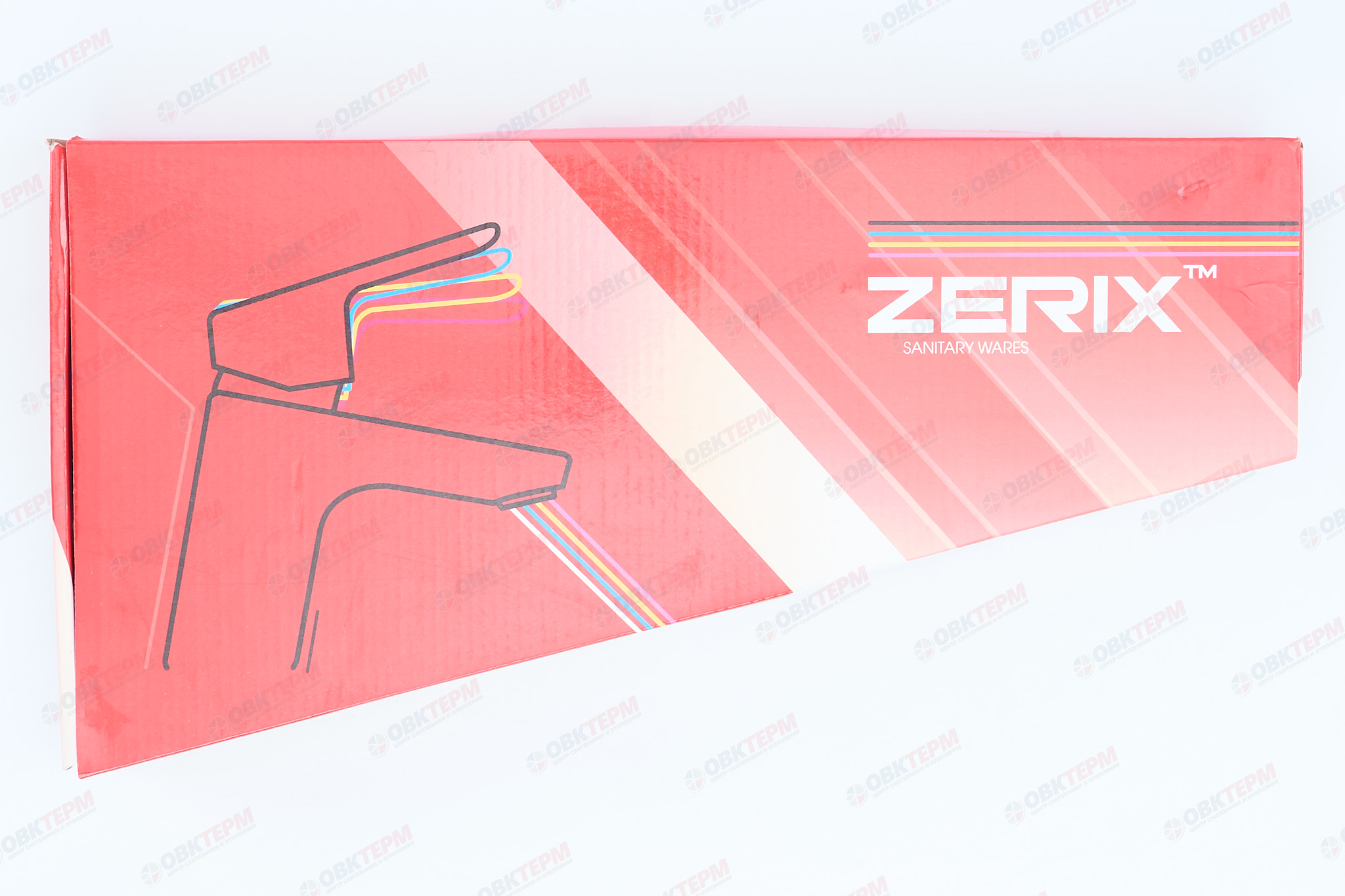 Смеситель д/кухни REFLECTOR ZERIX YUB 279 Ø40 RED  (10 шт/ящ) - миниатюра №6