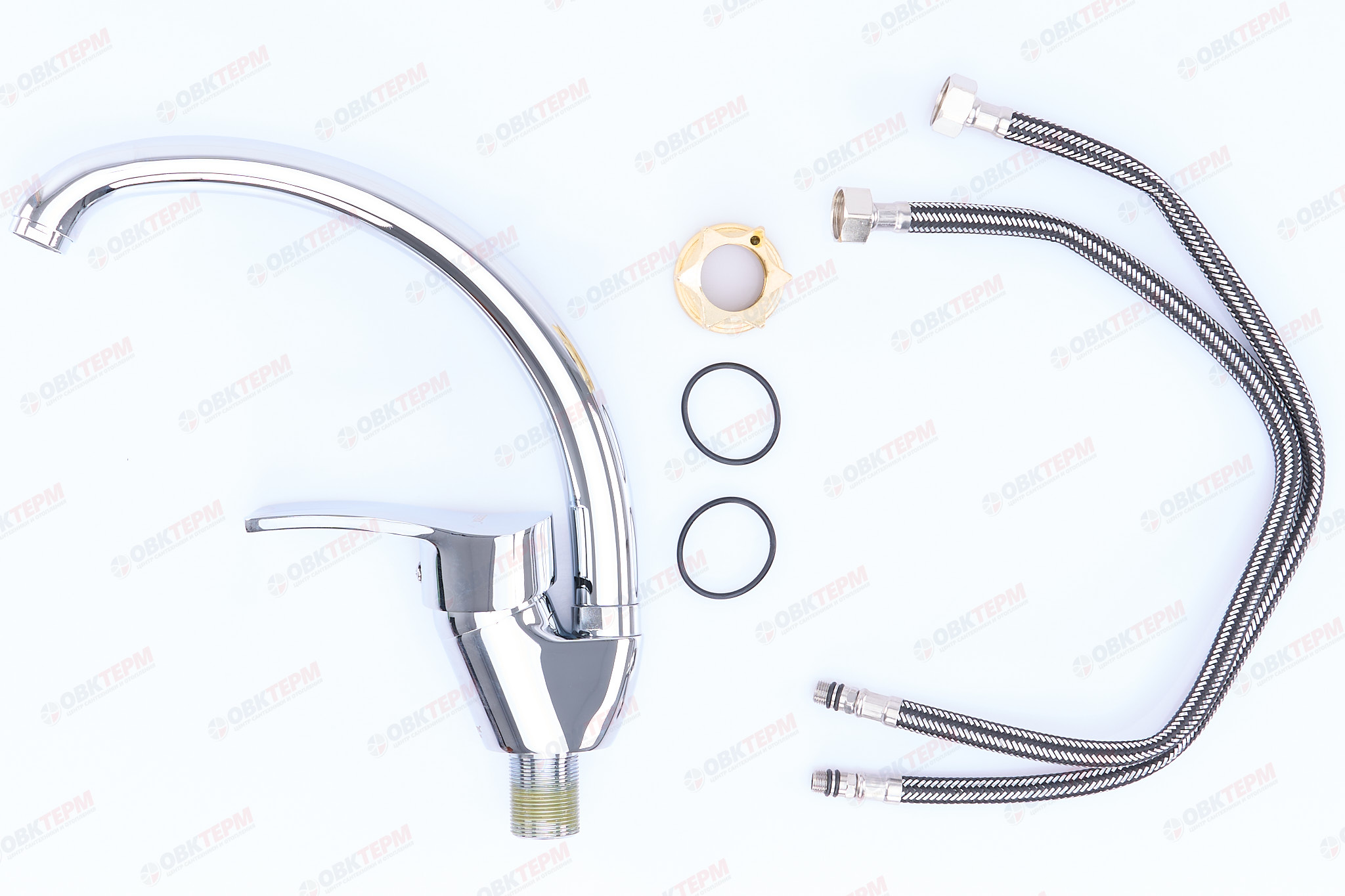 Смеситель д/кухни ZERIX YUB 279 Ø40 ГАЙКА   (10 шт/ящ) - миниатюра №4