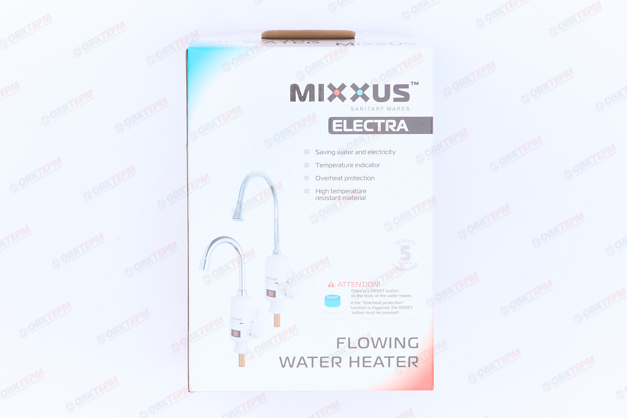 Водонагреватель на мойку MIXXUS Electra 110-E /инд. темп./3 kW - Изображение №5