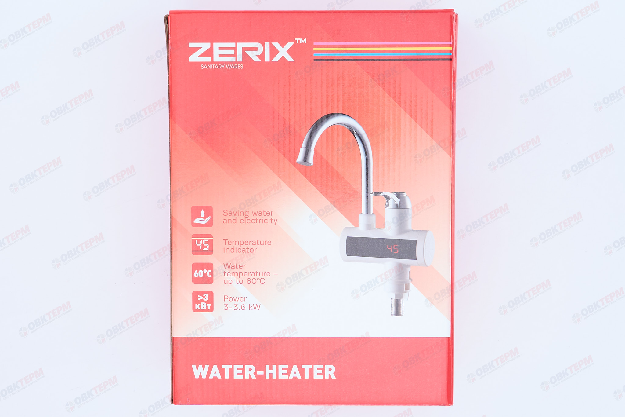 Водонагреватель на мойку ZERIX ELW-21-Е /инд. темп. /3 kW - Изображение №5