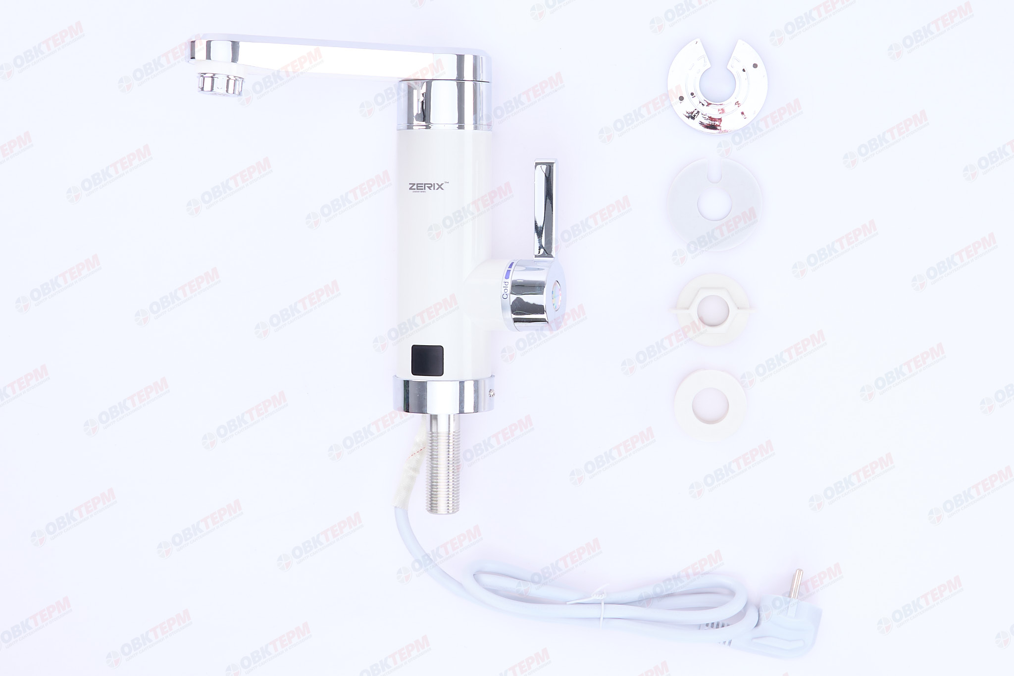 Водонагреватель на мойку ZERIX ELW-30-Е /инд. темп. /3 kW  (10шт/уп) - Изображение №3