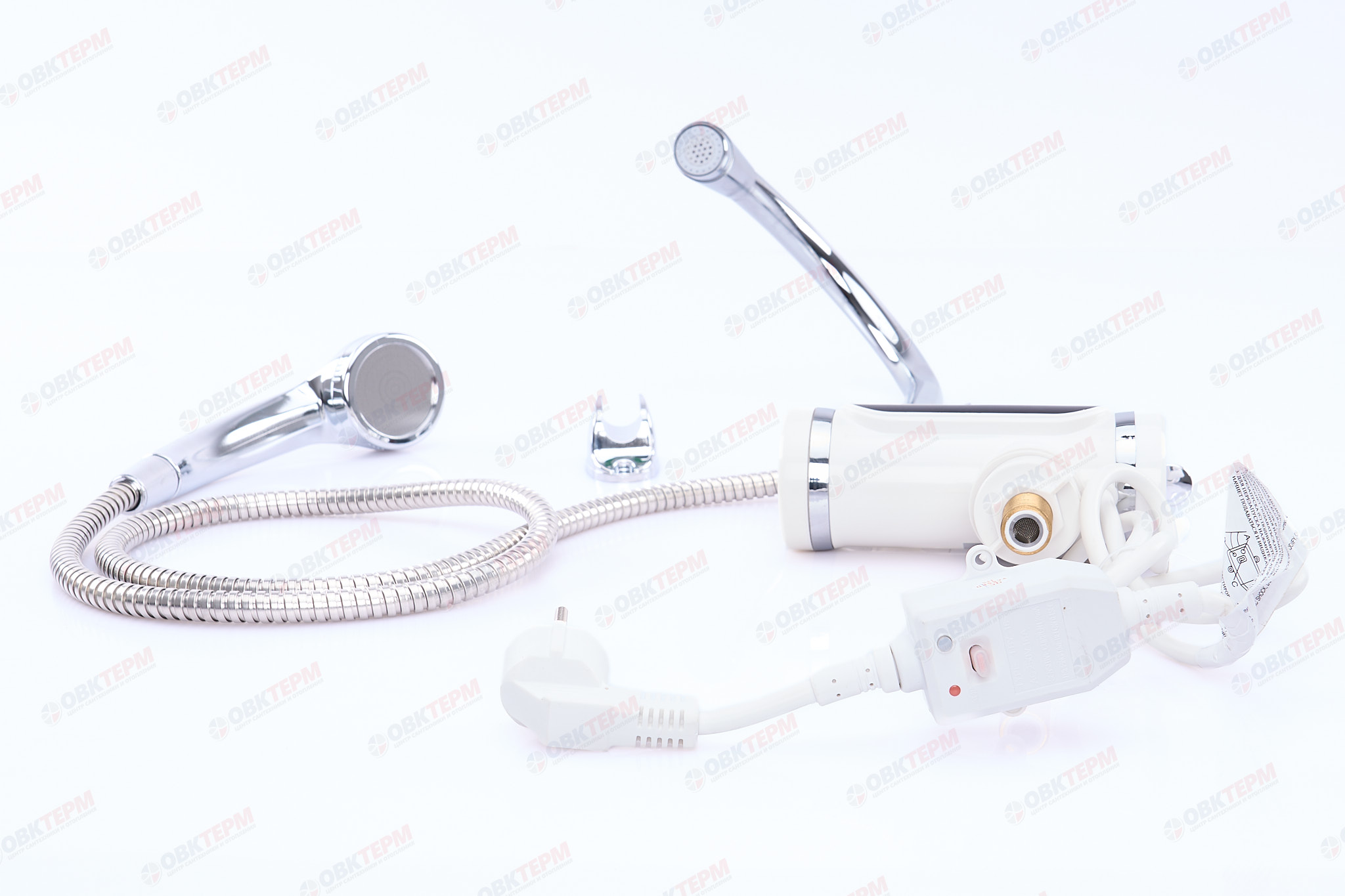 Водонагреватель на мойку ZERIX ELW-08ЕР /инд. темп. /УЗО /лейка /3 kW - Изображение №4