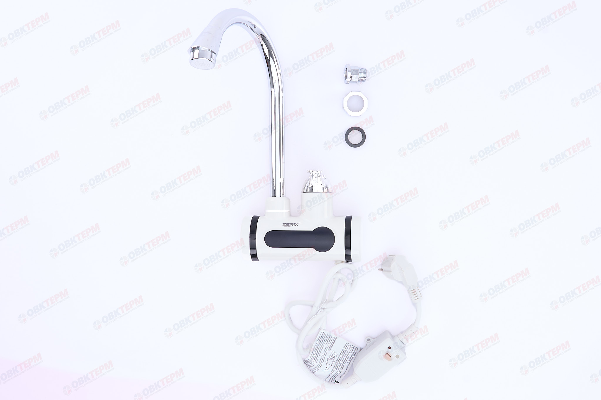 Водонагреватель на стену ZERIX ELW12-EPW /инд. темп. УЗО / 3 kW - миниатюра №3