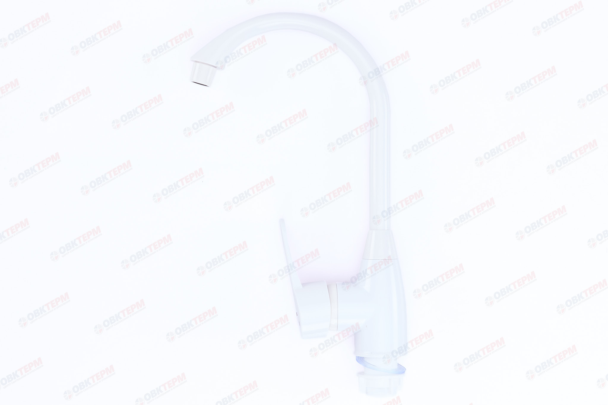 Смеситель д/кухни PLAMIX  Mario-11(W) White, (гайка, Ø35, без подводки) (20шт/ящ) - Изображение №2