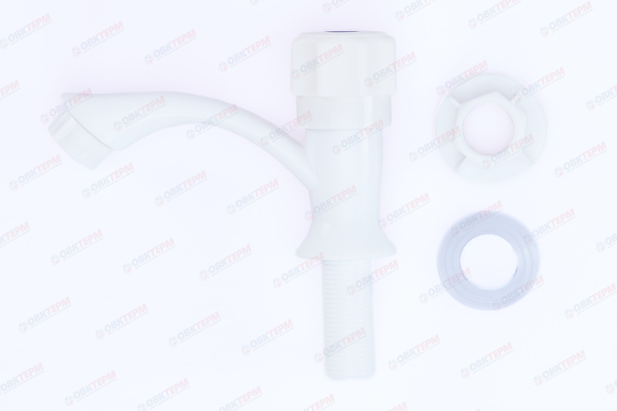 Смеситель моно PLAMIX Mono-001 White /ABS-пластик(140шт/ящ) - миниатюра №7