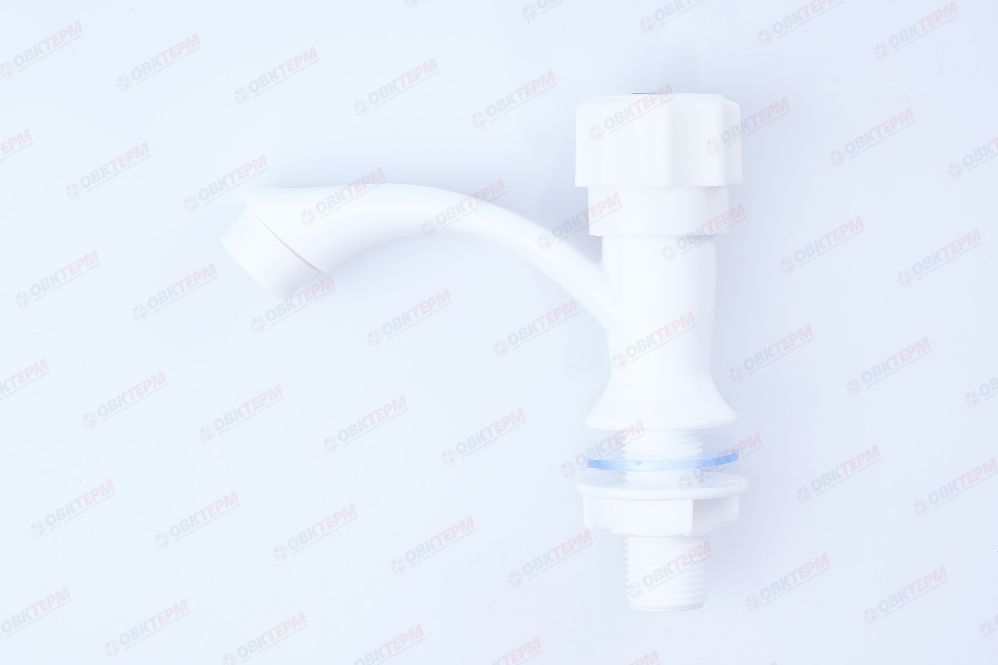 Смеситель моно PLAMIX Mono-001 White /ABS-пластик(140шт/ящ) - Изображение №1