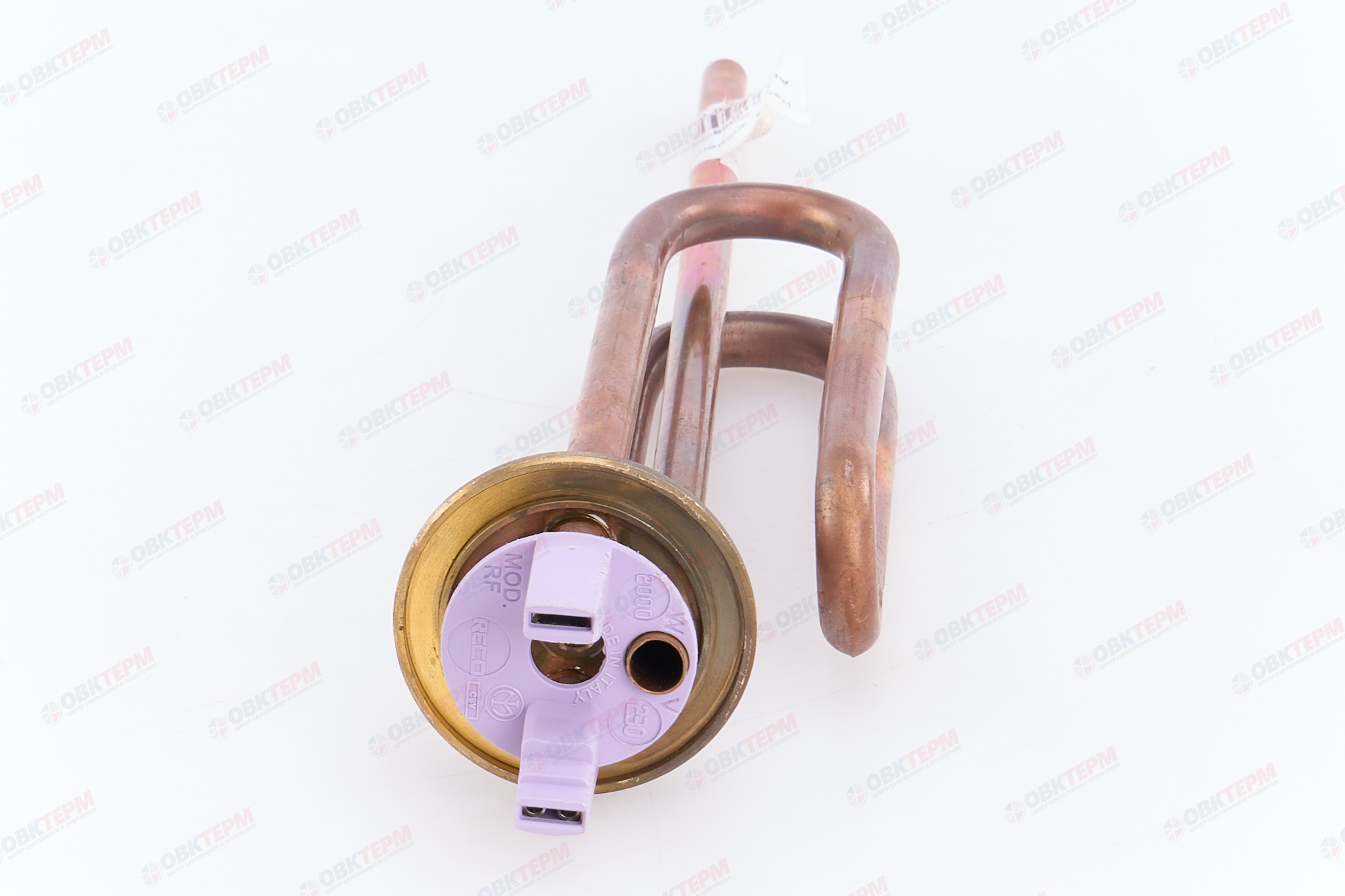 Тэн Thermowat  2 кВт,  фланец, гнутый,L 275 мм, под анод М5 - миниатюра №5