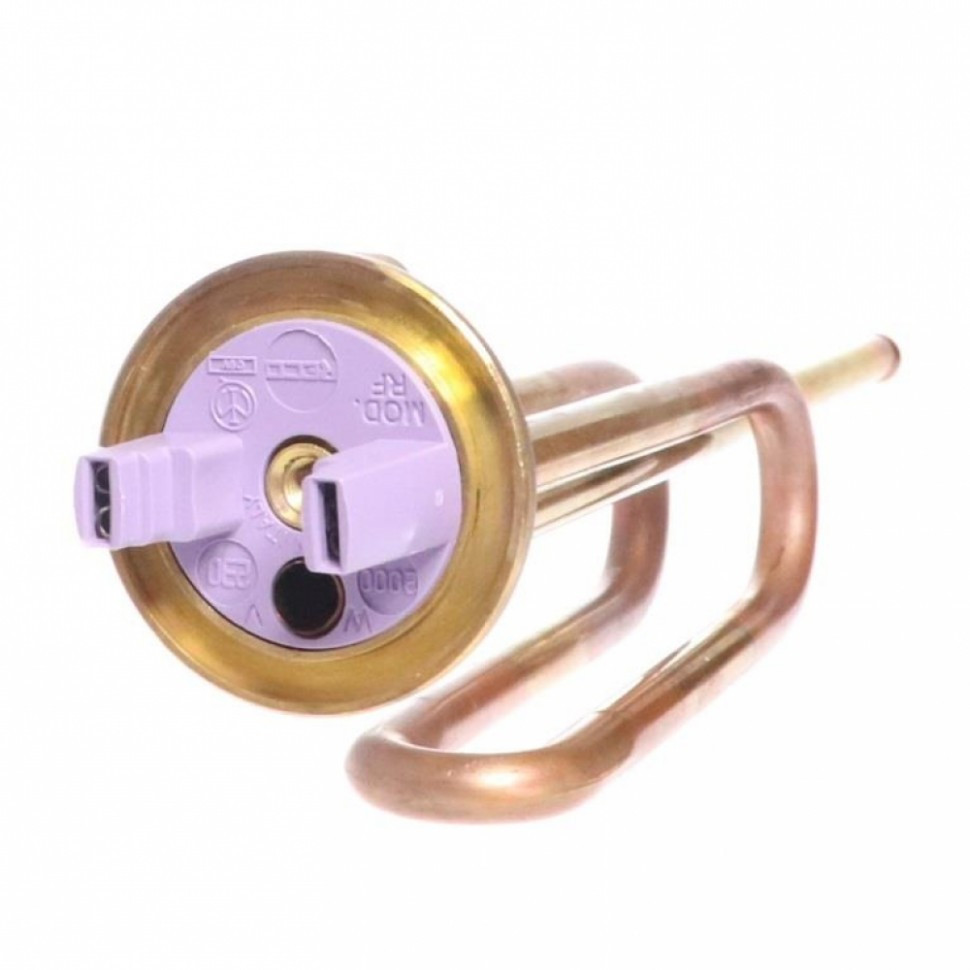 Тэн Thermowat/ RCF  2 кВт,  фланец, гнутый,L 275 мм, под анод М6 - Изображение №4