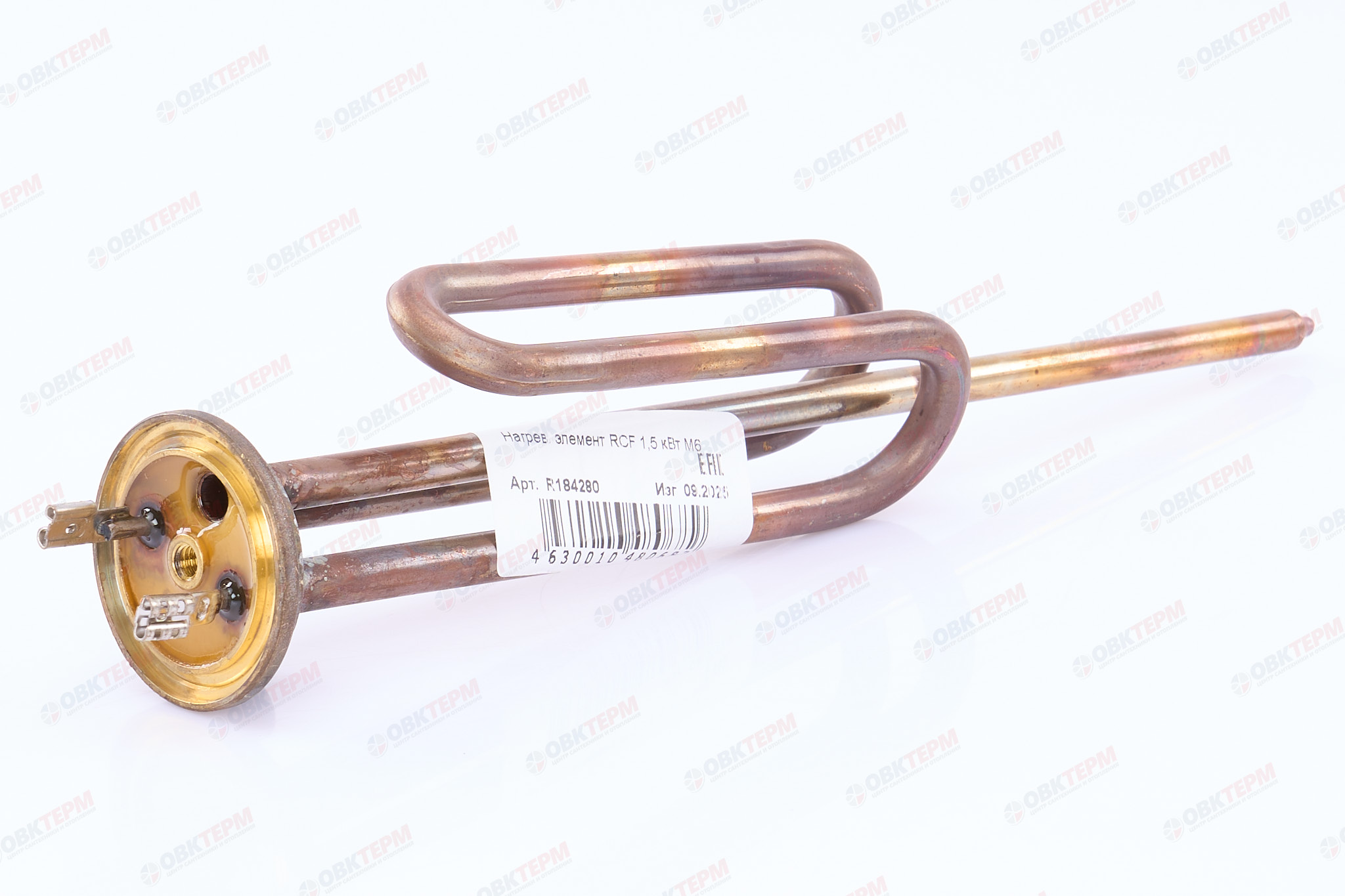 Нагревательный элемент тип RCF 1,5 кВт М6 L275мм D48мм под анод Ariston, Thermex - миниатюра №2